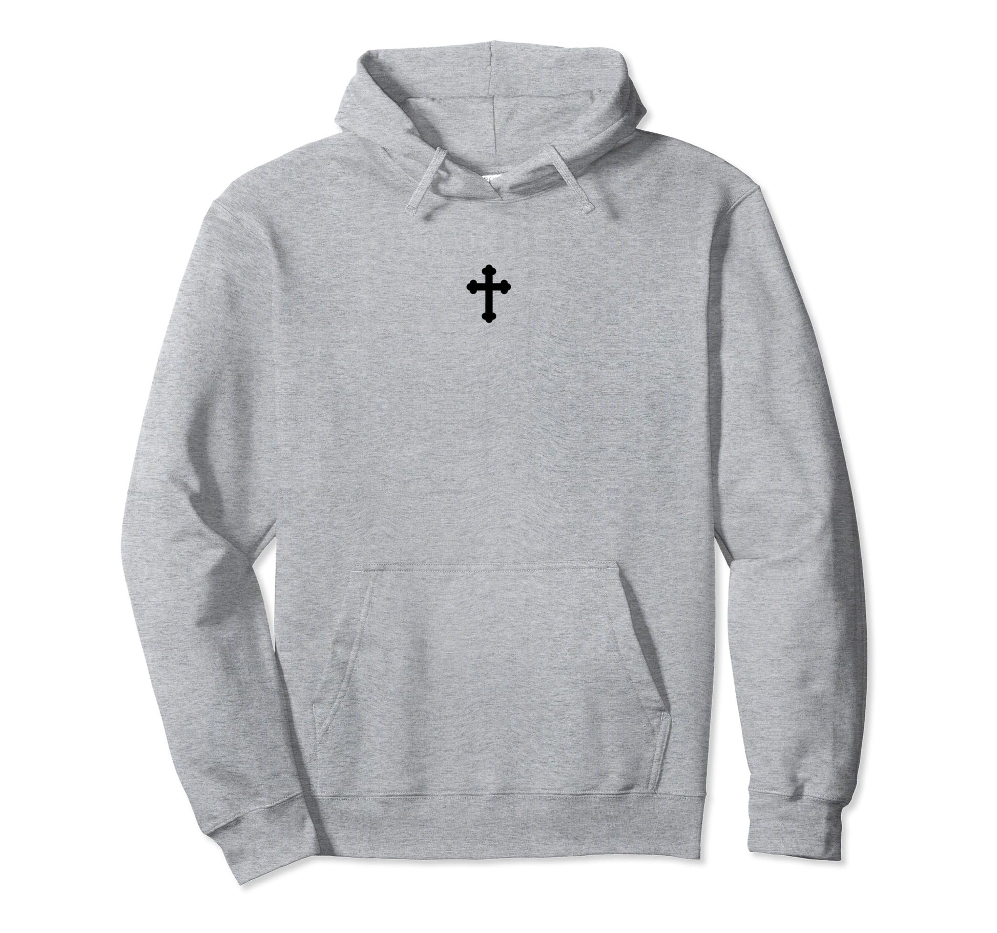 Small Cross Christianity Faith Hope Hoodie - Custom Art Print for Adults - T-Shirt, Sweatshirt, Hoodie