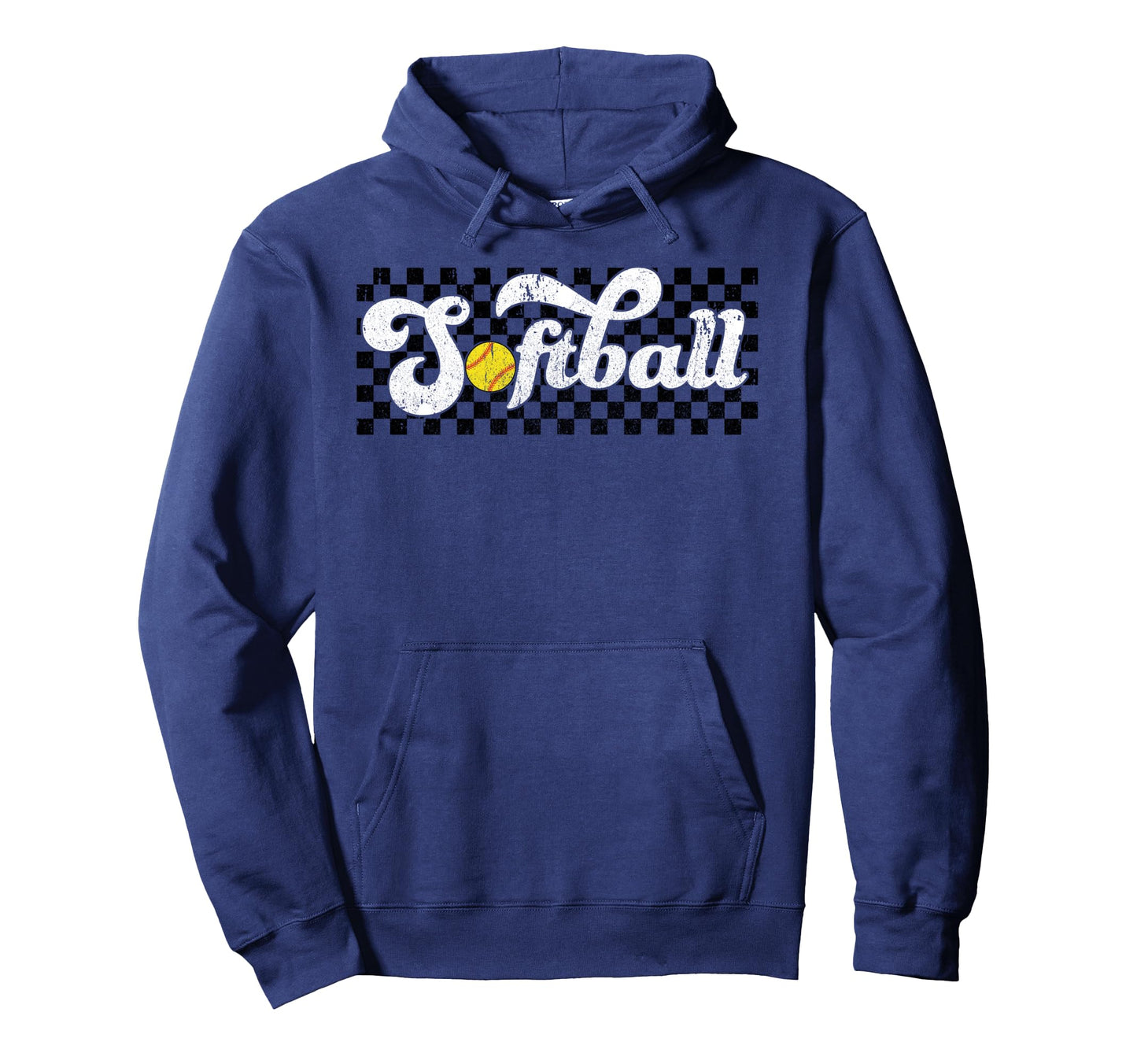 Softball Family Mom Dad Grandma Grandpa Hoodie - Trendy Graphic for Adults - T-Shirt, Sweatshirt, Hoodie