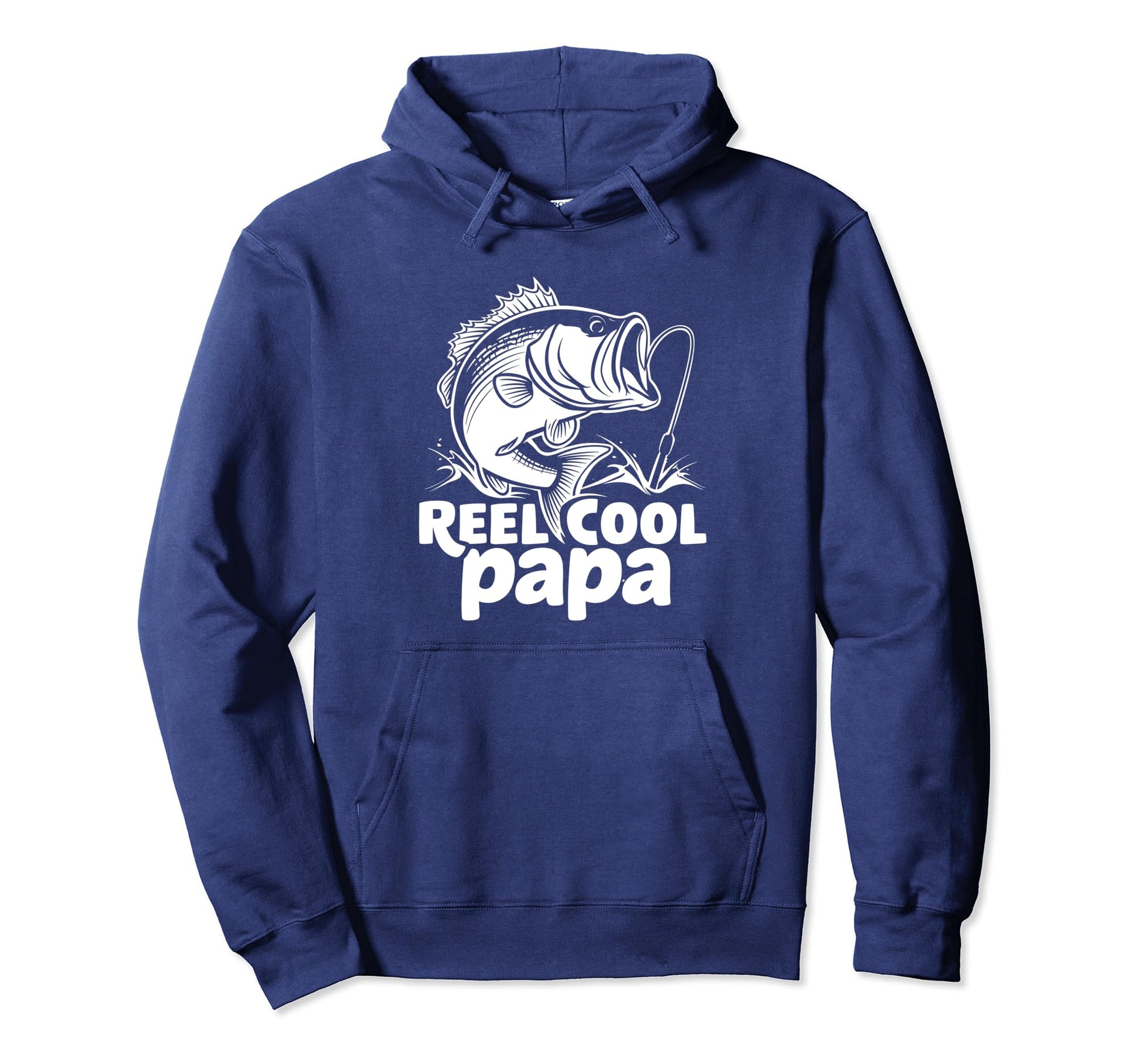 Funny Fathers Day Fish Reel Fisherman Hoodie - Trendy Graphic for Adults - T-Shirt, Sweatshirt, Hoodie