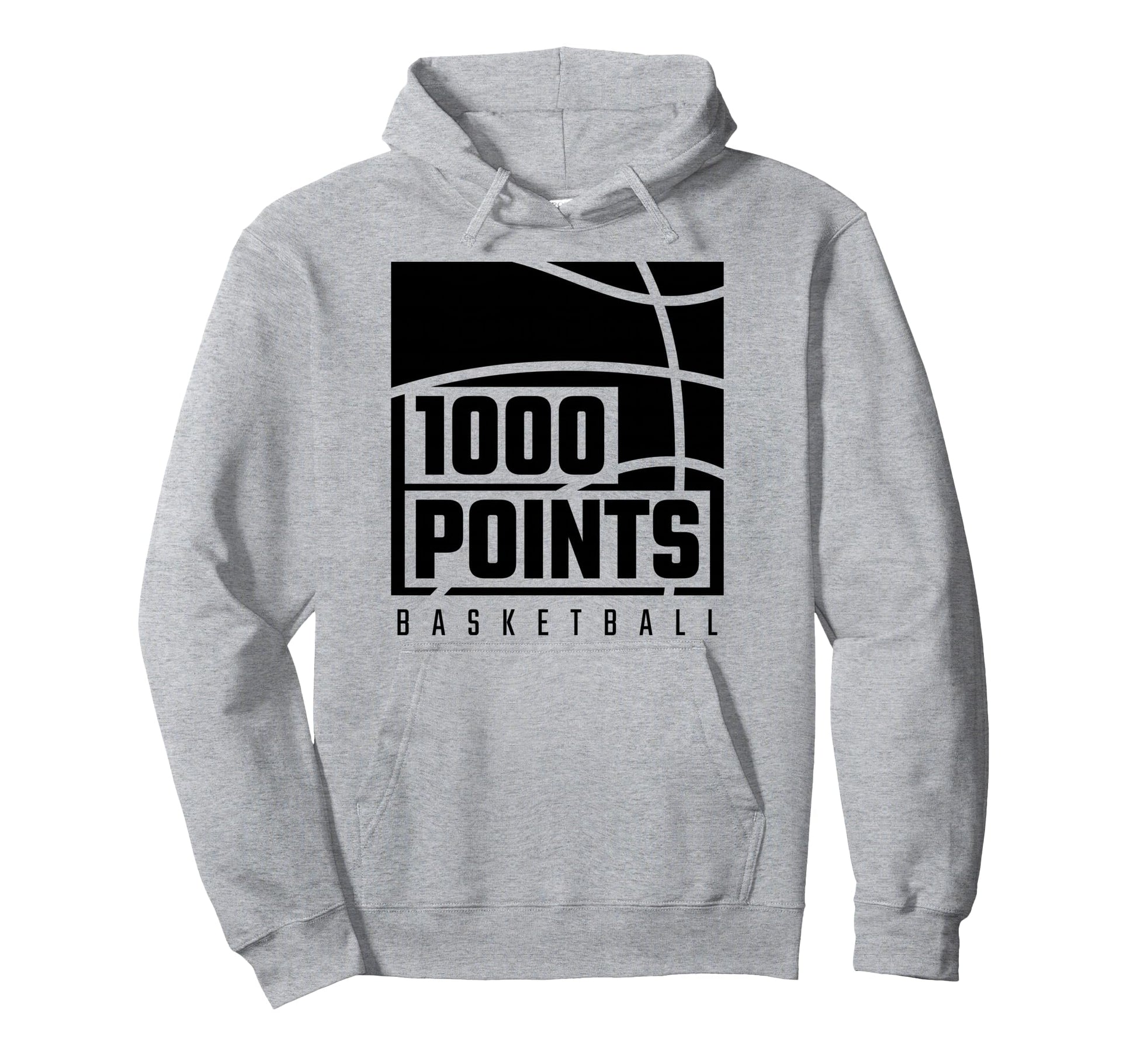 1000 Points Basketball Scorer High School Hoodie - Trendy Graphic Unisex - T-Shirt, Sweatshirt, Hoodie