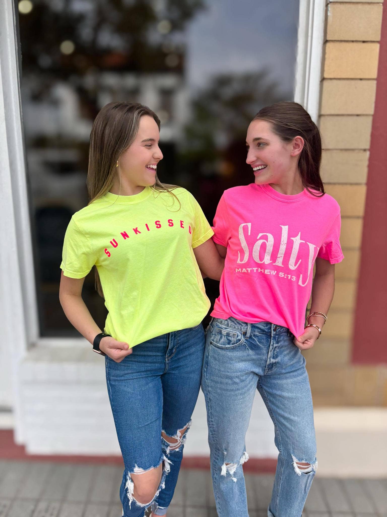Sunkissed Neon Yellow Bella Retro Summer Graphic Tee Unisex T-shirt, Sweatshirt, Hoodie, Long Sleeve Tee - T-Shirt, Sweatshirt, Hoodie