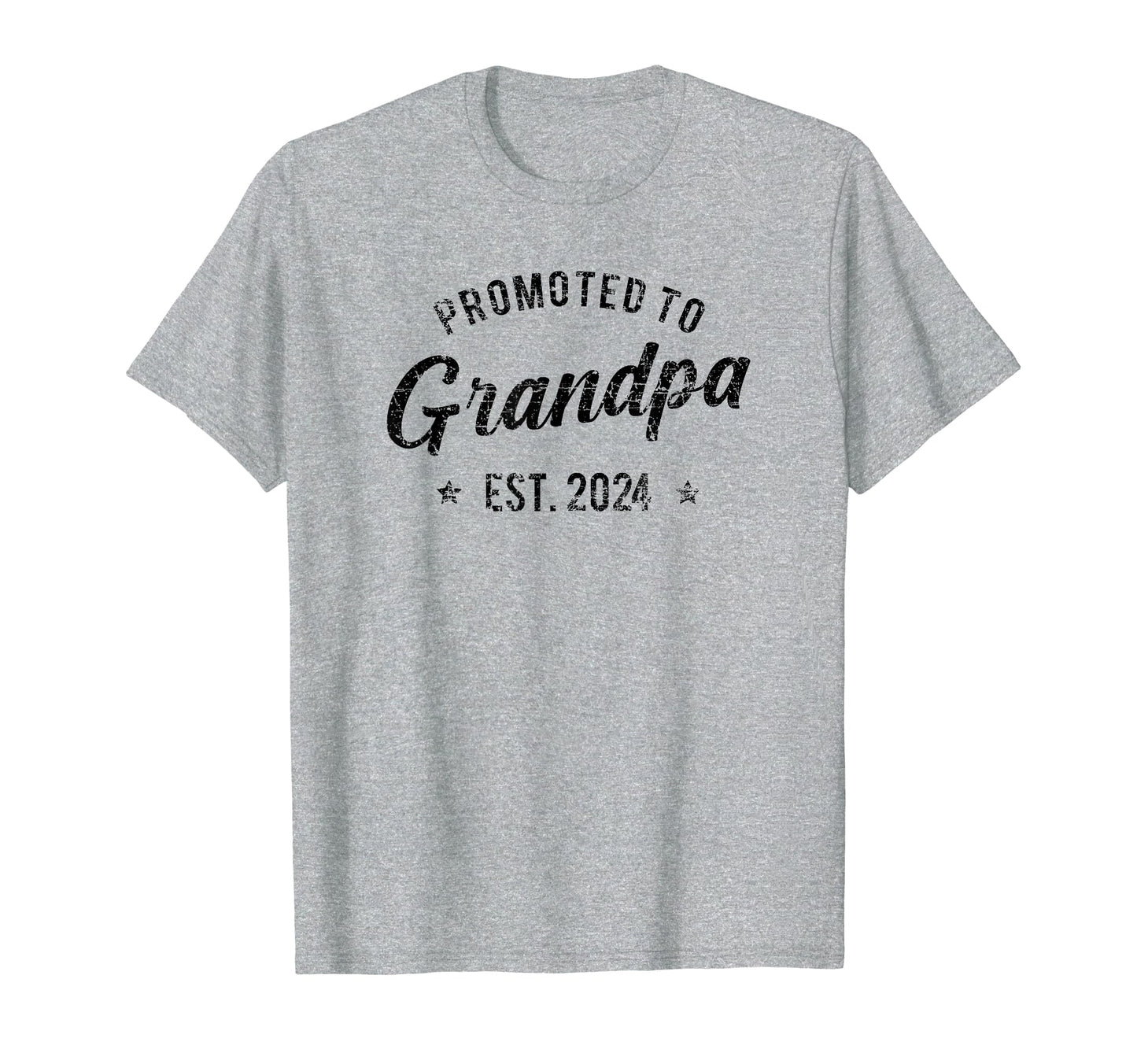 Promoted To Grandpa 2024 Expecting T-Shirt - Novelty Apparel Men Women - T-Shirt, Sweatshirt, Hoodie