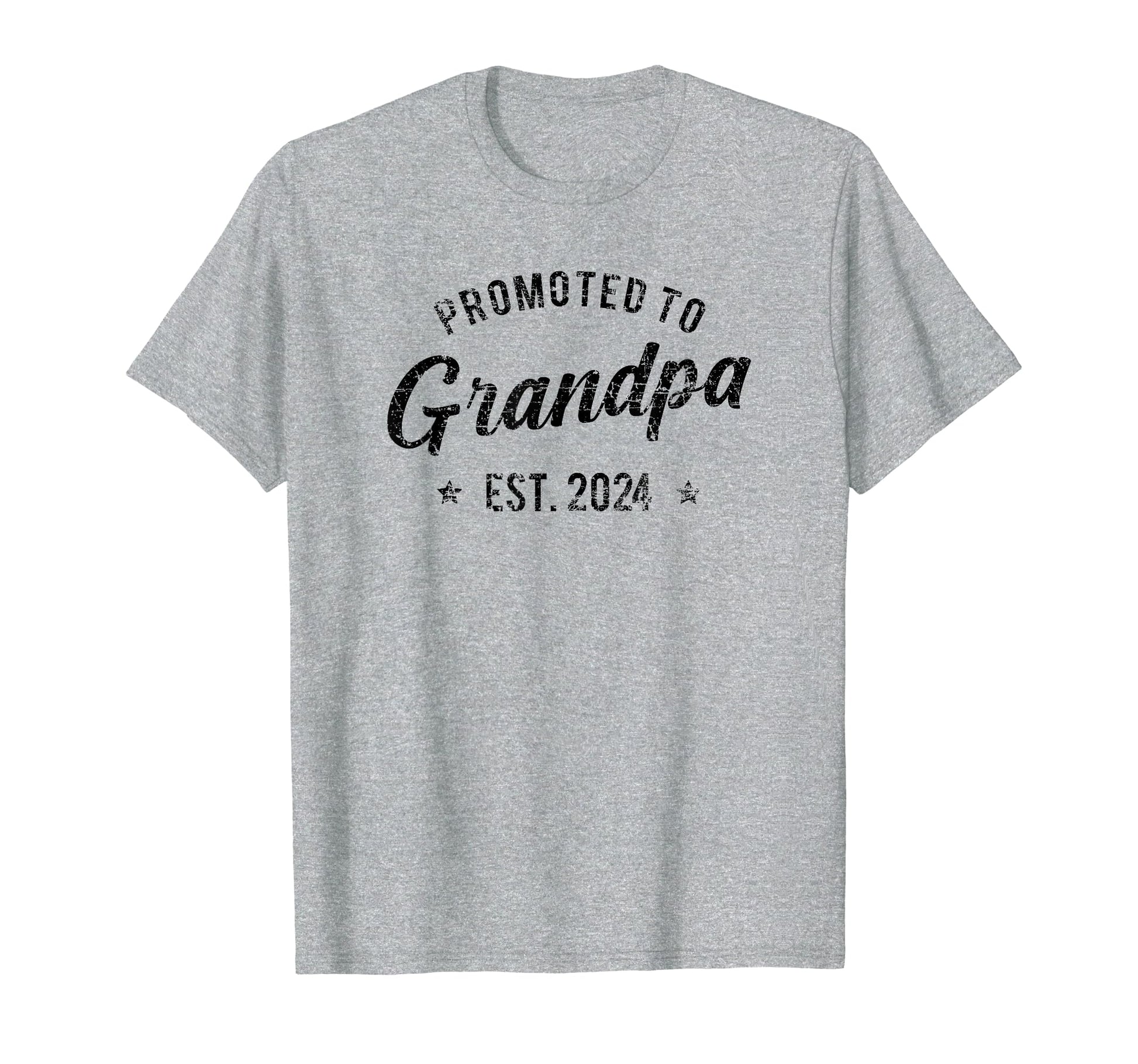 Promoted To Grandpa 2024 Expecting T-Shirt - Novelty Apparel Men Women - T-Shirt, Sweatshirt, Hoodie