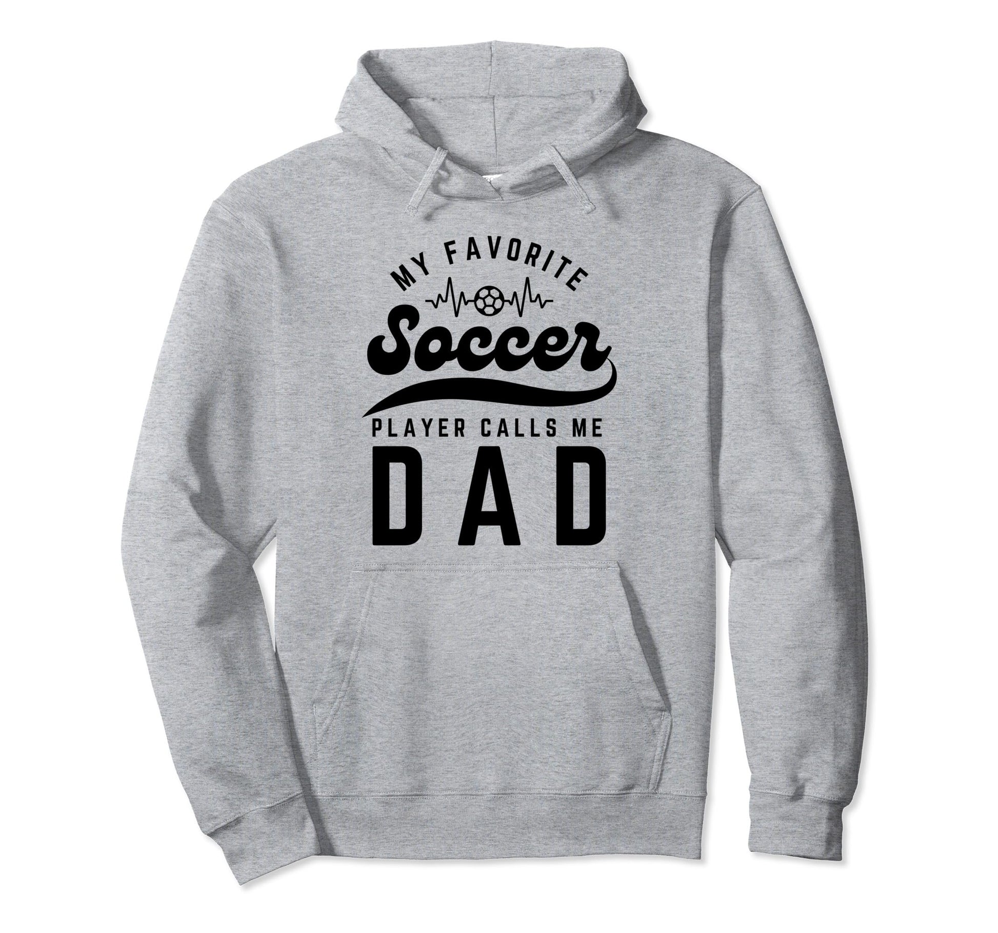 My Favorite Soccer Player Calls Me Hoodie - Custom Art Print for Adults - T-Shirt, Sweatshirt, Hoodie