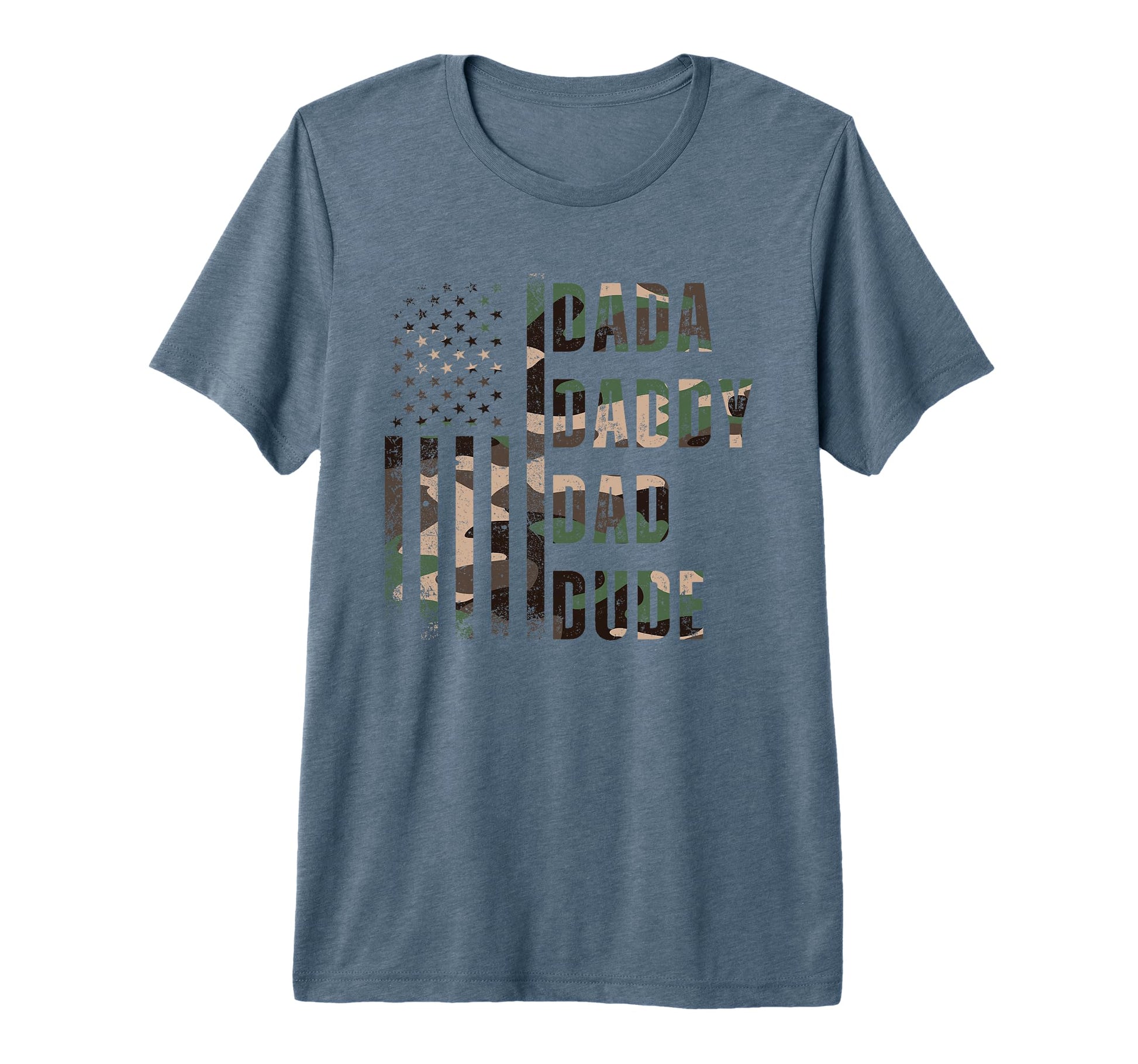 Dada Daddy Dad Dude Fathers Day T-Shirt - Casual Everyday Wear for Adults - T-Shirt, Sweatshirt, Hoodie
