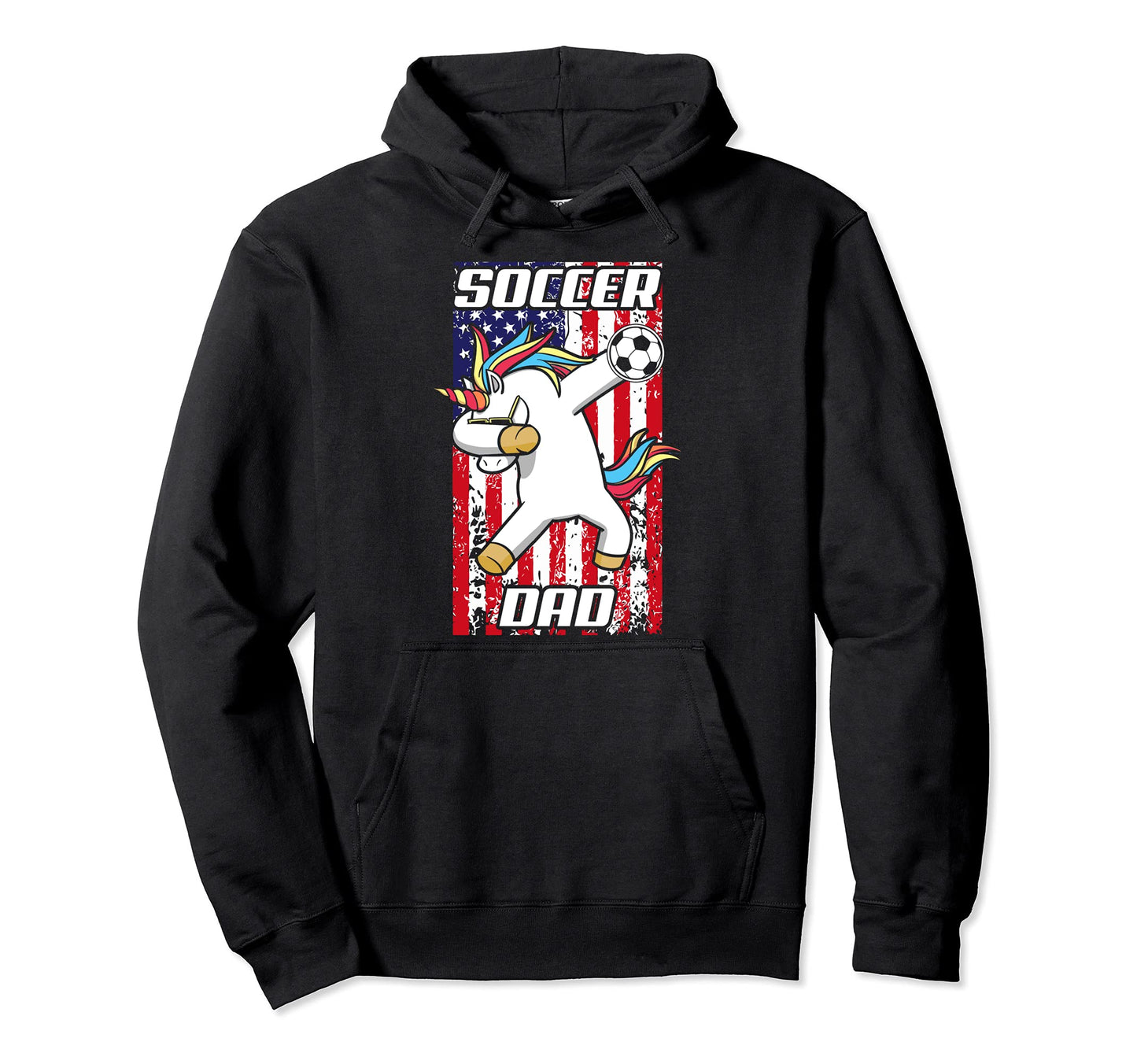 New First Time Dad To Be Soccer Daddy Hoodie - Aesthetic Graphic Unisex - T-Shirt, Sweatshirt, Hoodie