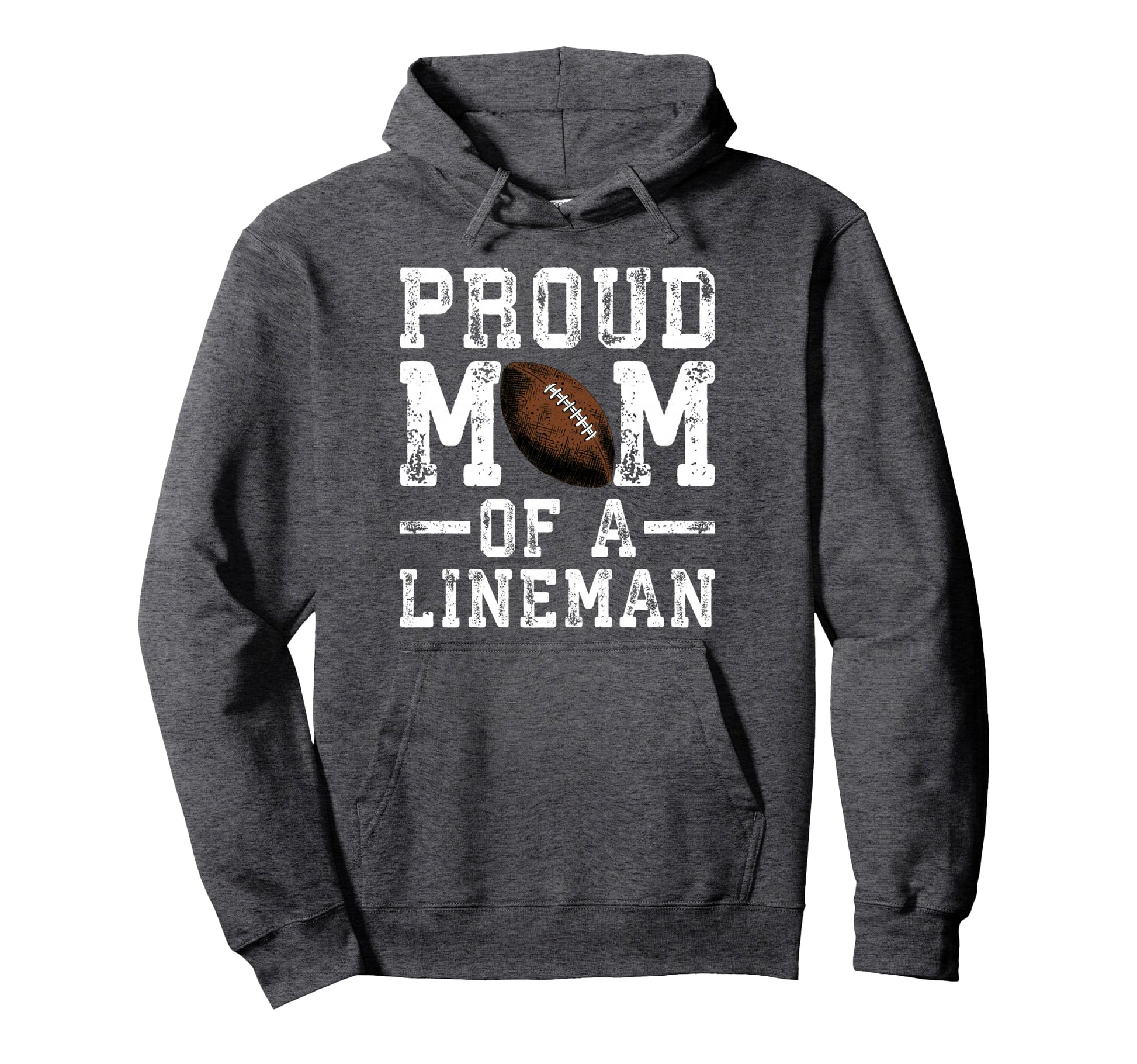Womens Proud Mom Lineman Football Hoodie - Trendy Graphic for Adults - T-Shirt, Sweatshirt, Hoodie