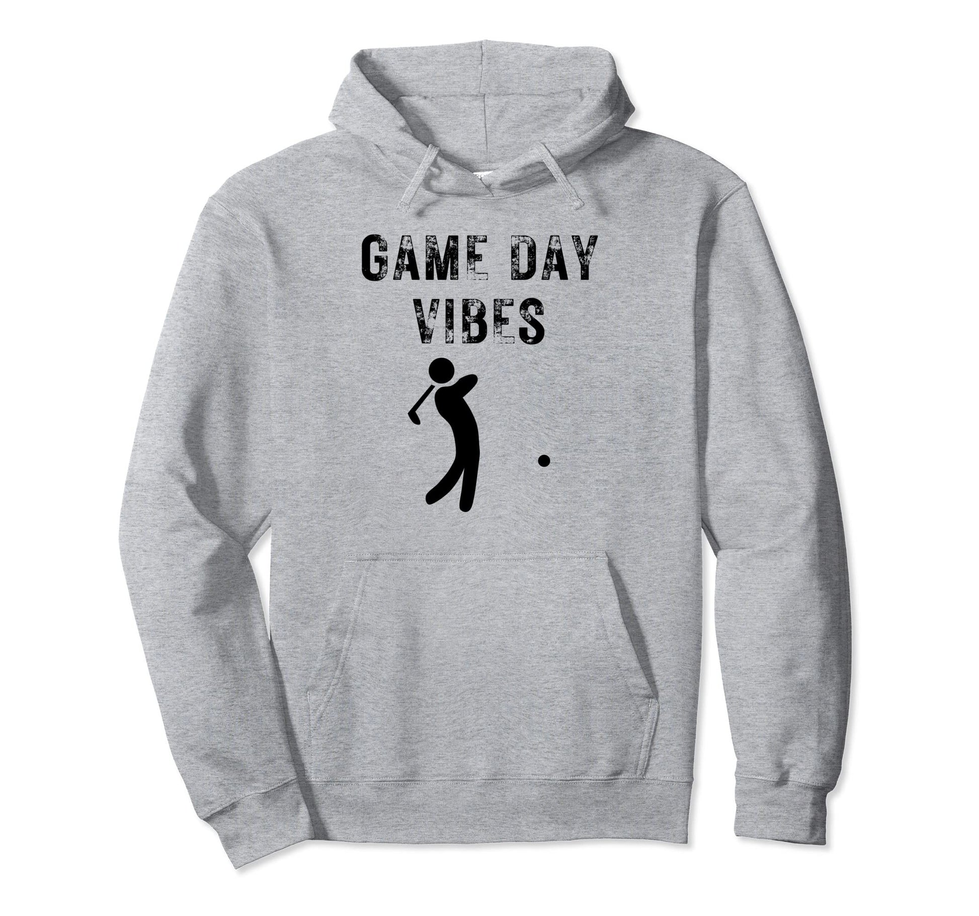 Golf Game Day Vibes Mom And Dad Sports Hoodie - Custom Art Print Men Women - T-Shirt, Sweatshirt, Hoodie
