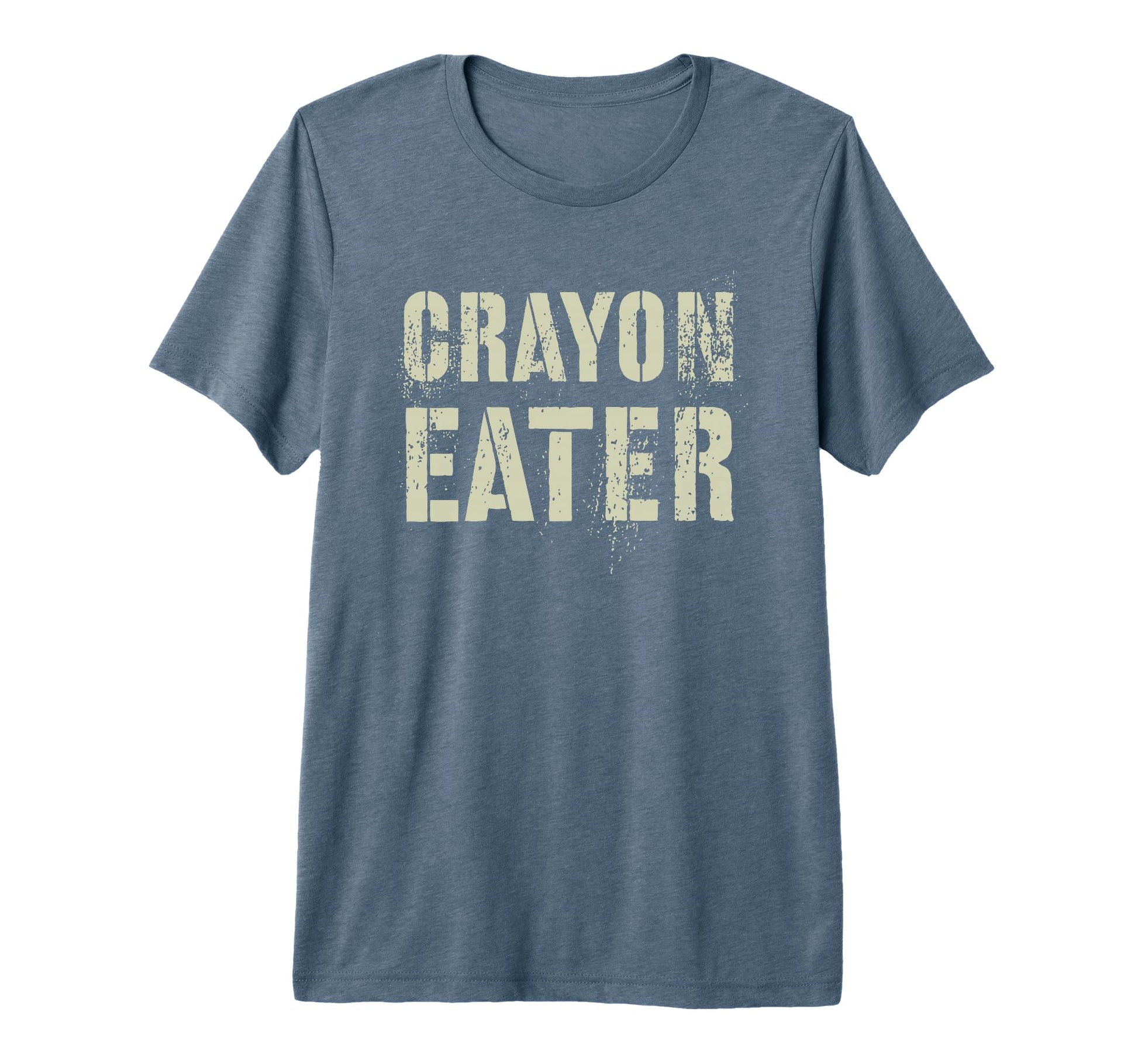 Proud Crayon Eater Military Veteran Dad T-Shirt - Graphic Print Men Women - T-Shirt, Sweatshirt, Hoodie