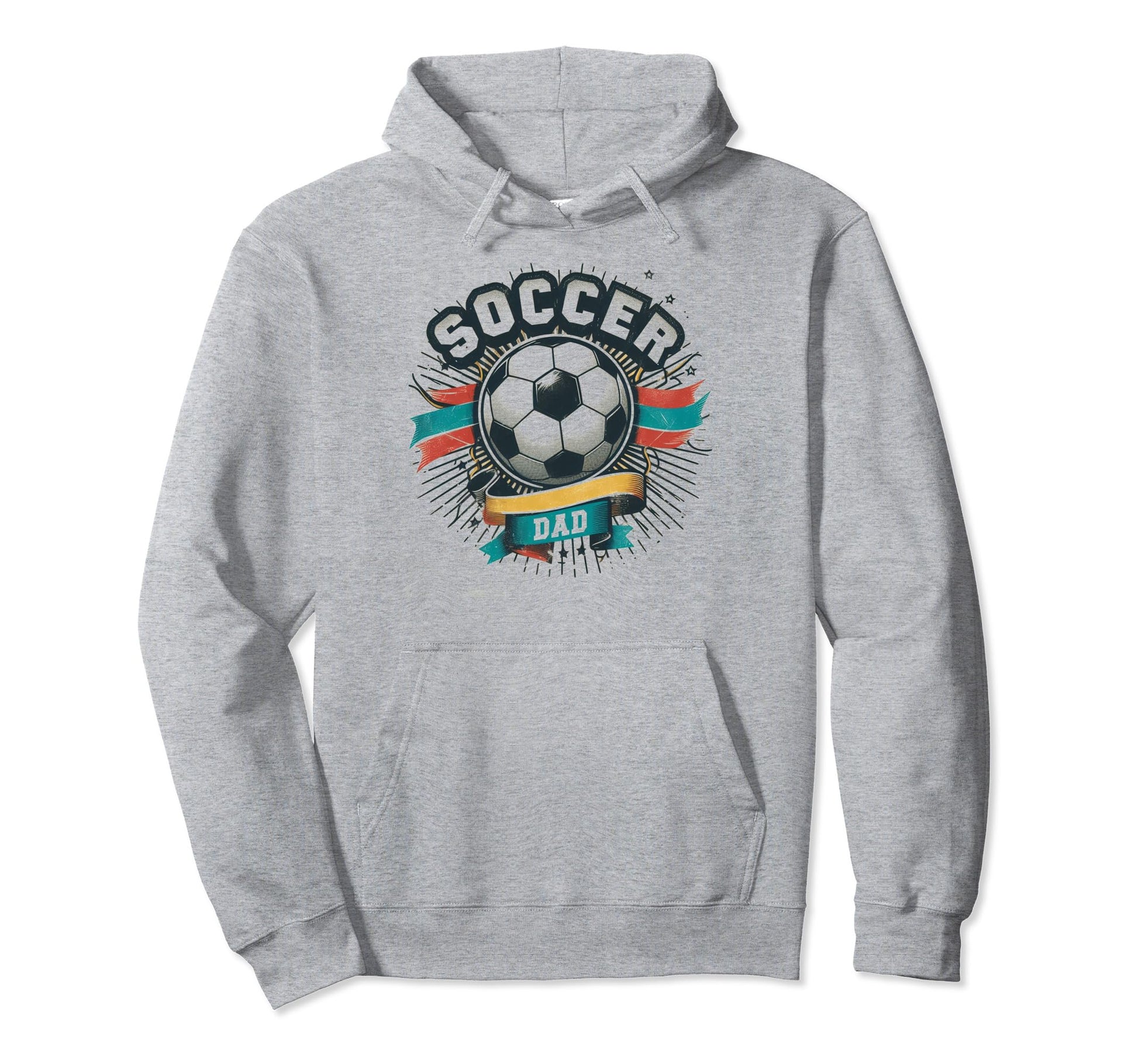 Soccer Dad Family Matching Dad Hoodie - Casual Everyday Wear for Adults - T-Shirt, Sweatshirt, Hoodie
