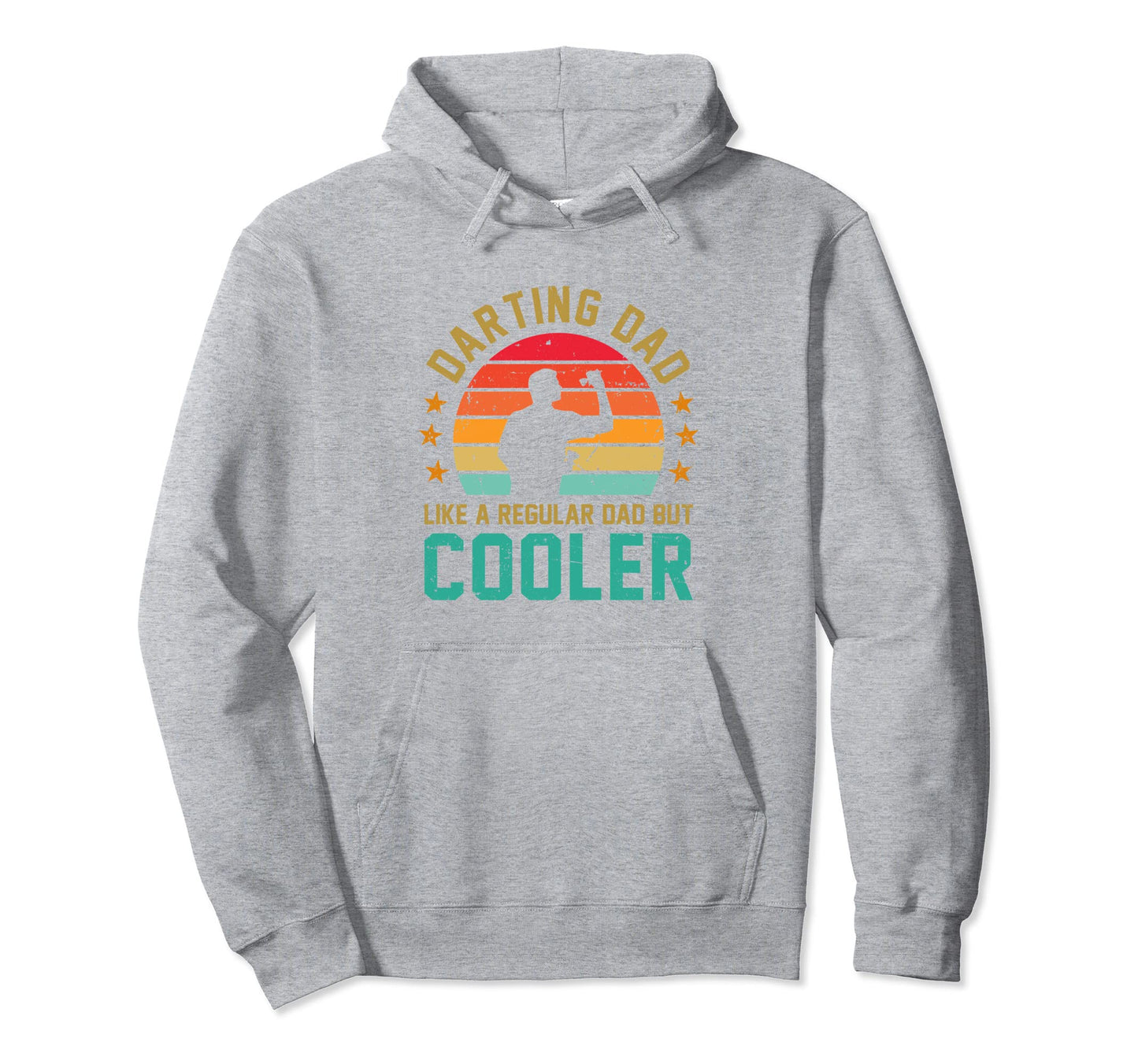 Darting Dad Like Regular Dad But Hoodie - Aesthetic Graphic for Adults - T-Shirt, Sweatshirt, Hoodie