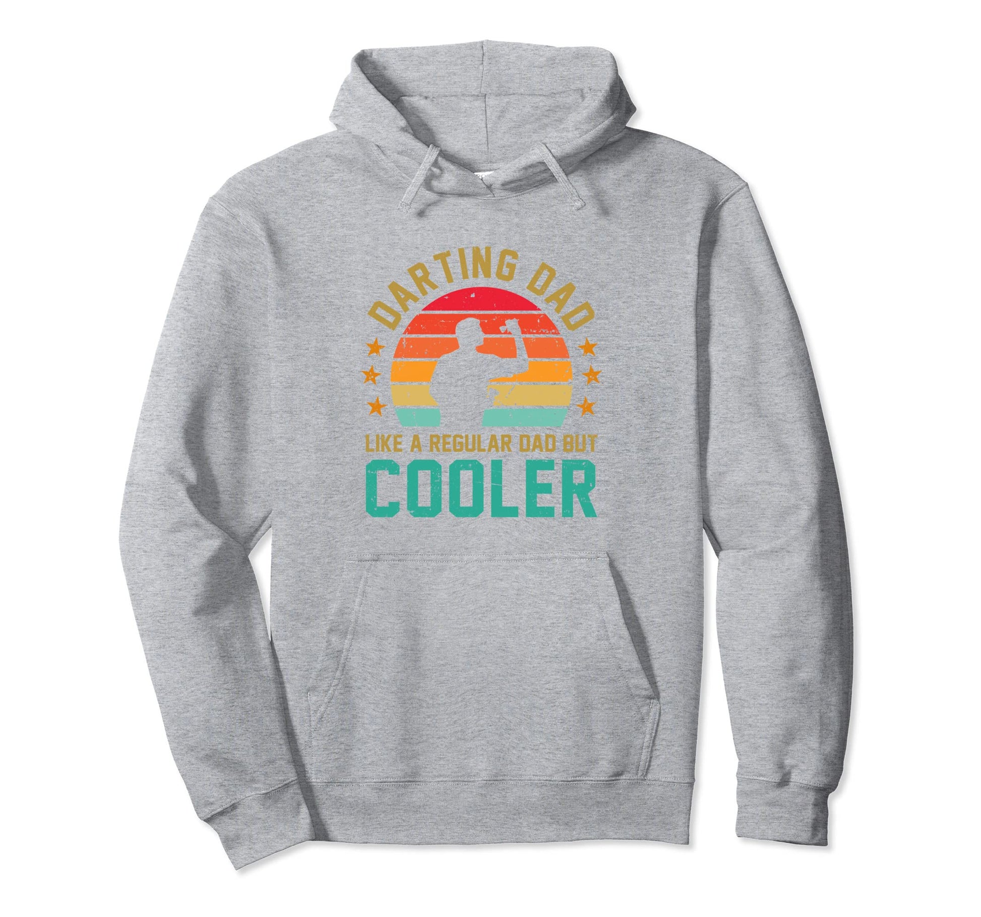Darting Dad Like Regular Dad But Hoodie - Aesthetic Graphic for Adults - T-Shirt, Sweatshirt, Hoodie