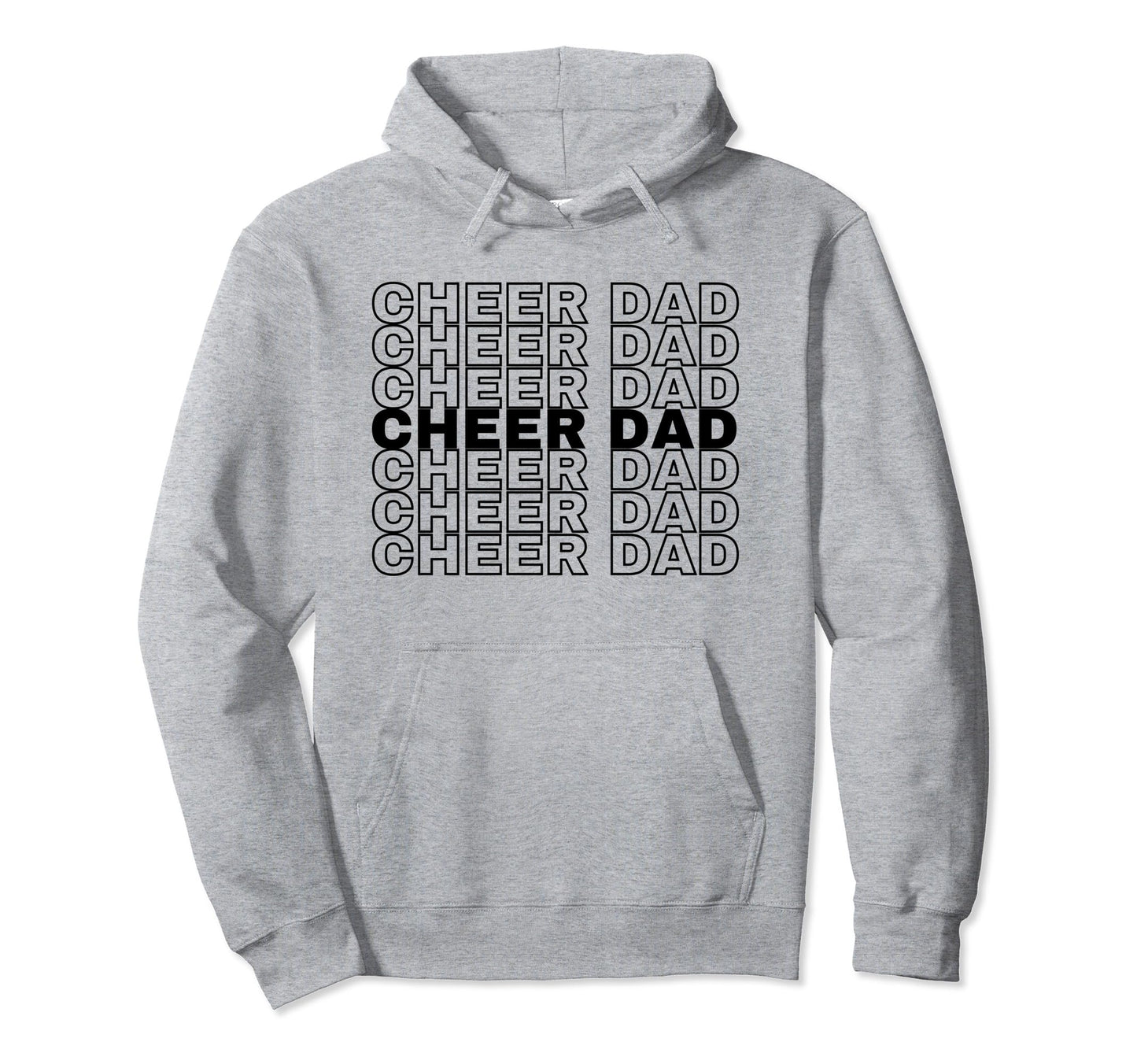 Cheerleader Dad Text White T Shirts T-Shirt - Graphic Print Men Women - T-Shirt, Sweatshirt, Hoodie