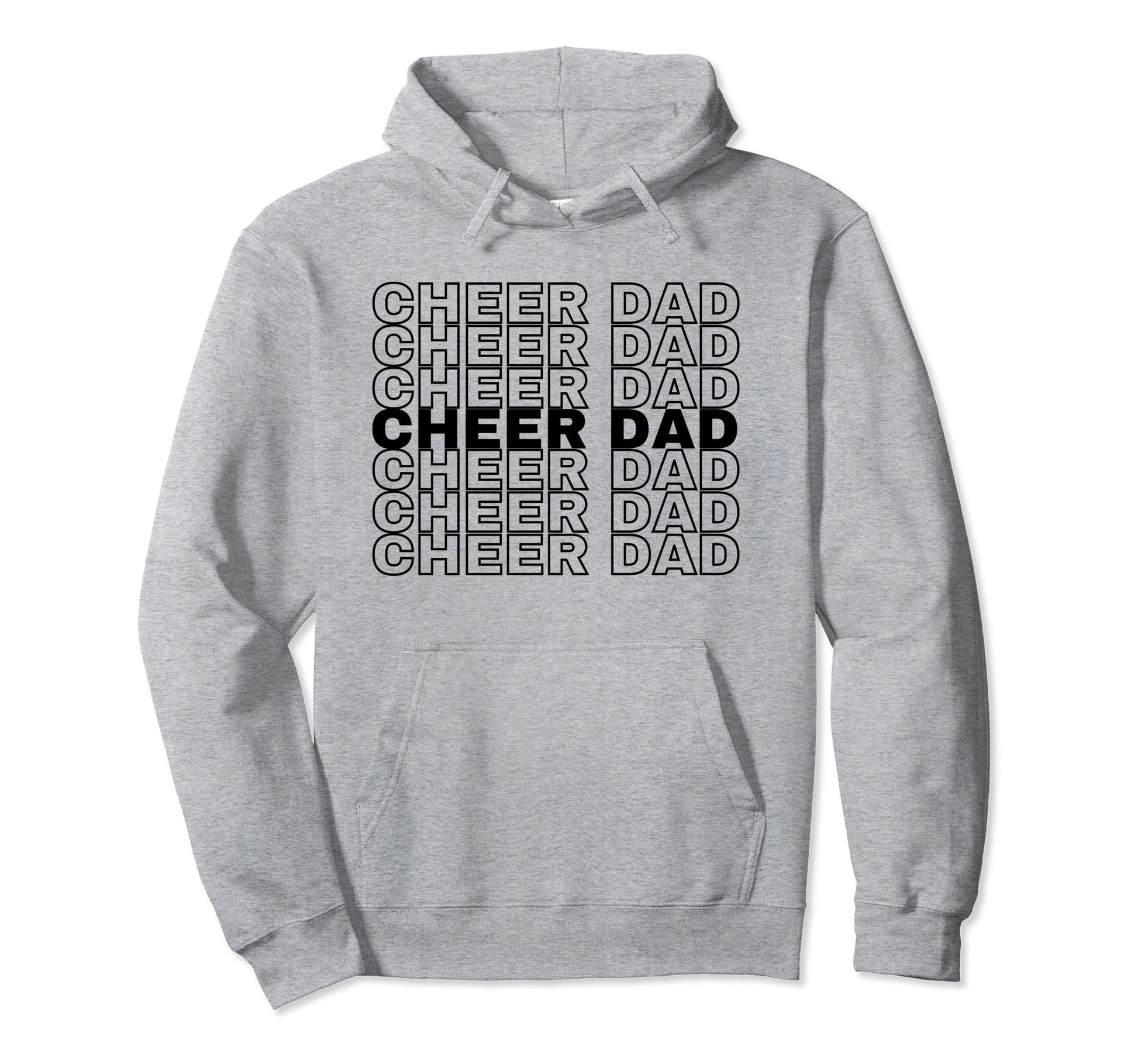 Cheerleader Dad Text White T Shirts T-Shirt - Graphic Print Men Women - T-Shirt, Sweatshirt, Hoodie