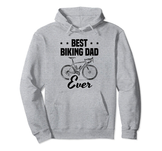 Best Biking Dad Ever Mtb Mountain Bike Hoodie - Unique Graphic for Adults - T-Shirt, Sweatshirt, Hoodie