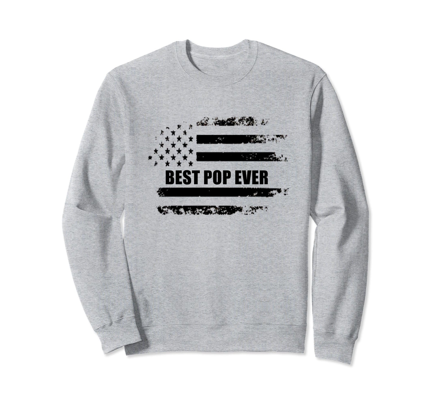 Patritoic American Flag Mens Sweatshirt - Streetwear Style for Adults - T-Shirt, Sweatshirt, Hoodie