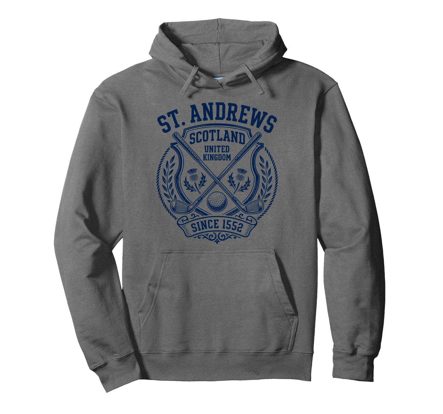 St Andrews Since 1552 Collegiate Hoodie - Casual Everyday Wear for Adults - T-Shirt, Sweatshirt, Hoodie