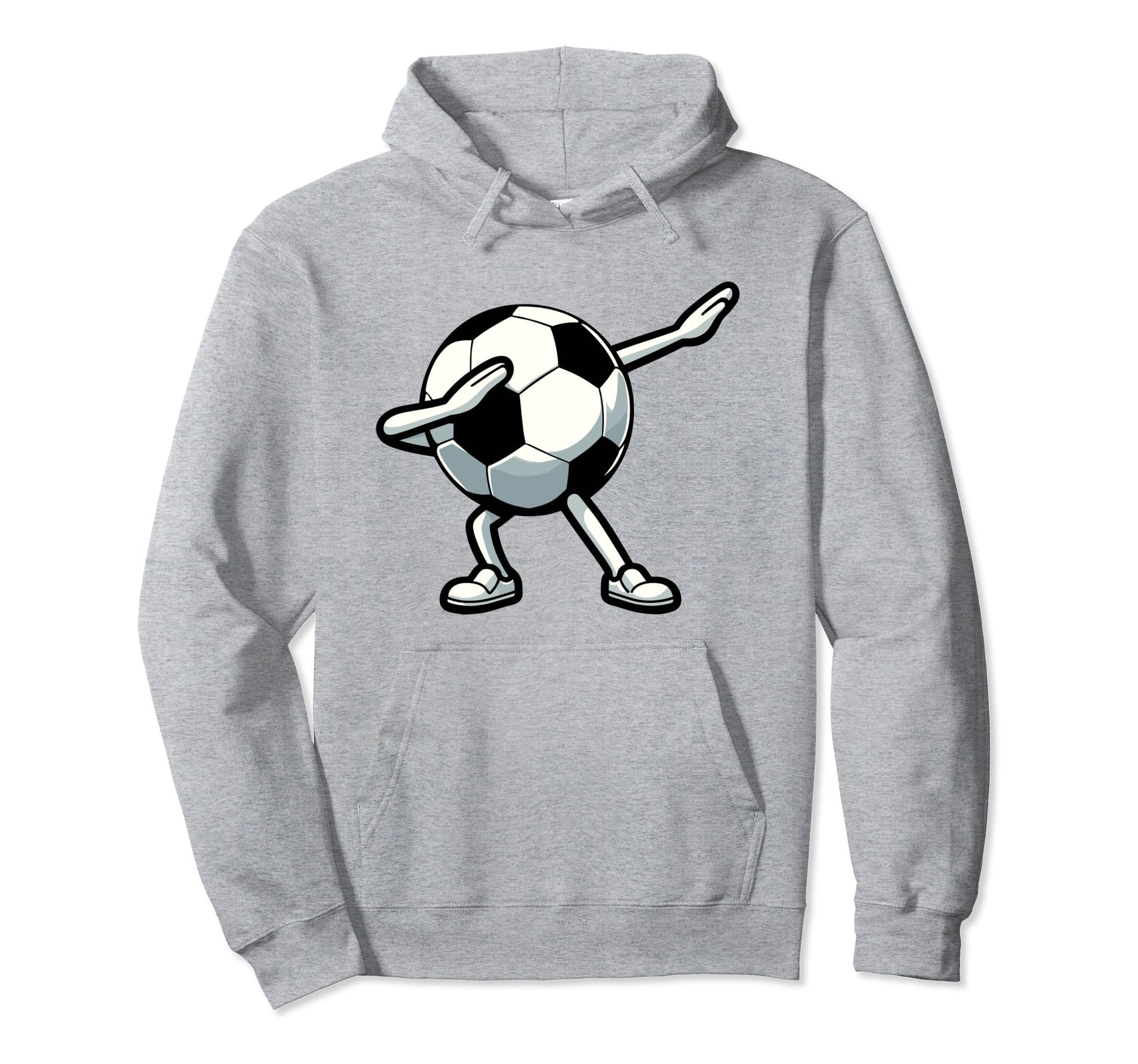 Dabbing Soccer Game Day Soccer Fan Hoodie - Trendy Graphic for Adults - T-Shirt, Sweatshirt, Hoodie