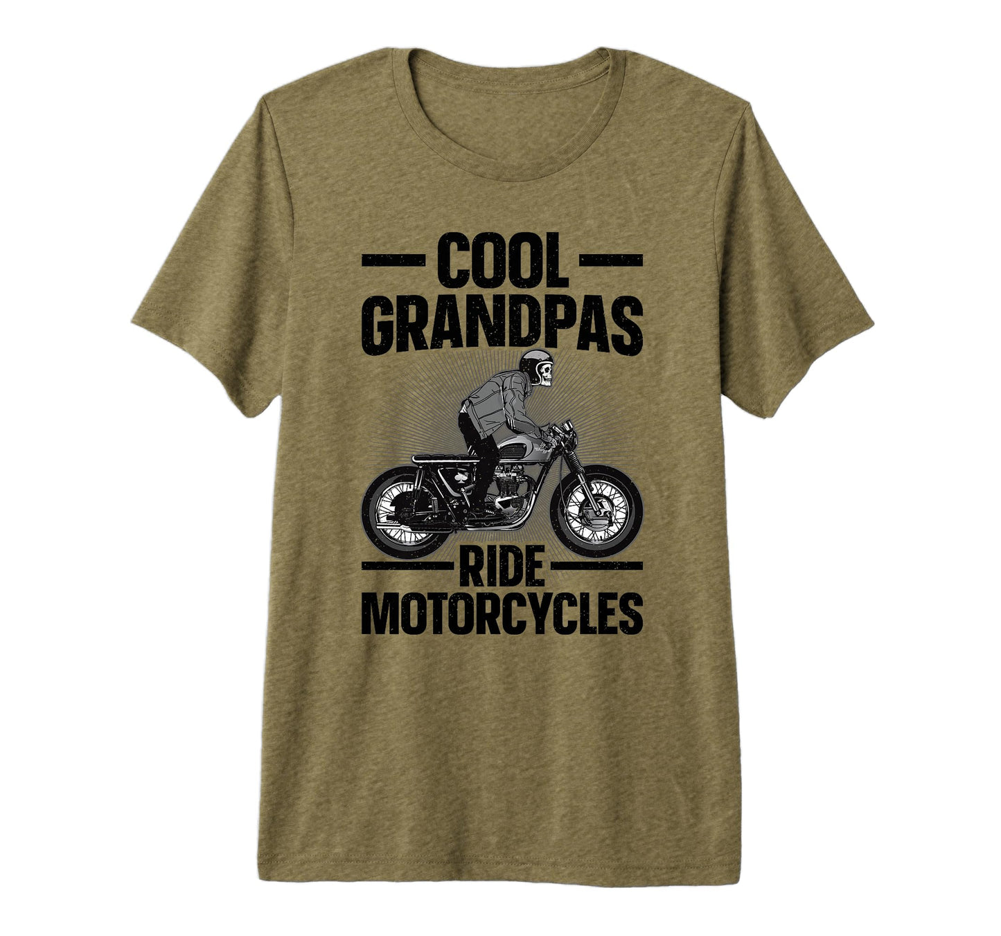 Motorcycle Grandpa Art Dad Rider T-Shirt - Trendy Graphic Men Women - T-Shirt, Sweatshirt, Hoodie