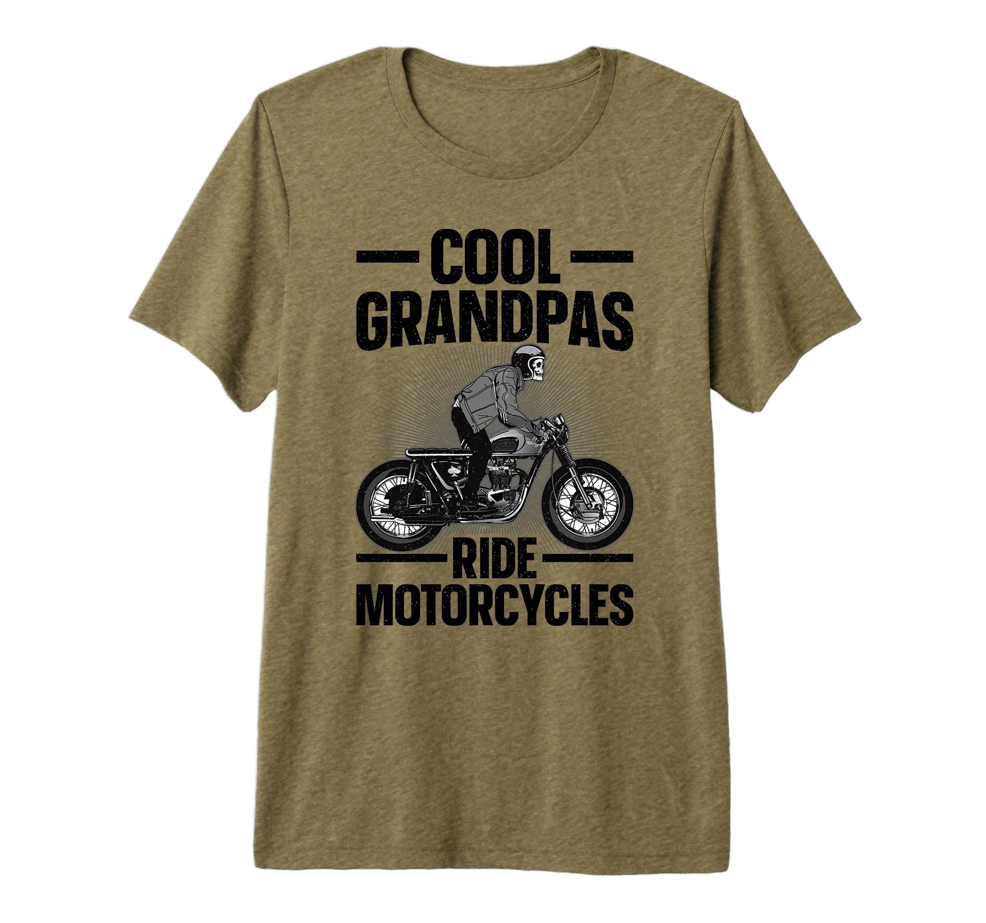 Motorcycle Grandpa Art Dad Rider T-Shirt - Trendy Graphic Men Women - T-Shirt, Sweatshirt, Hoodie