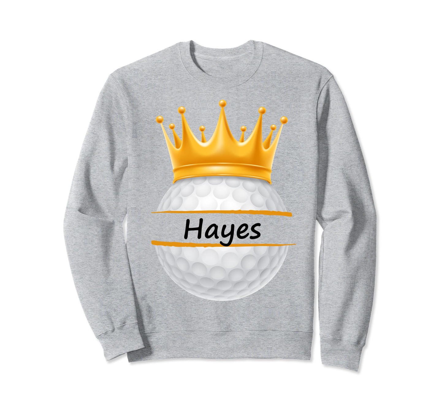Novelty Golf Personalized Name Sweatshirt - Casual Everyday Wear Men Women - T-Shirt, Sweatshirt, Hoodie