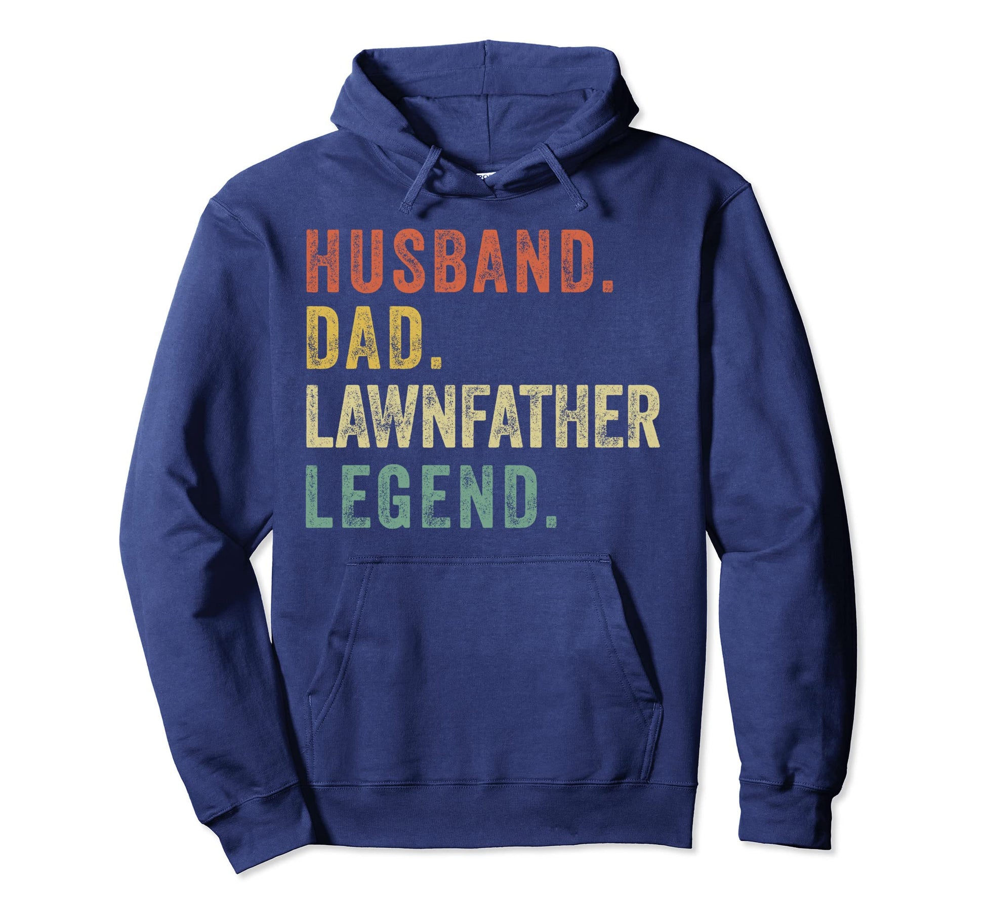 Fathers Day Gift Husband Lawn Hoodie - Fun Novelty Design for Adults - T-Shirt, Sweatshirt, Hoodie