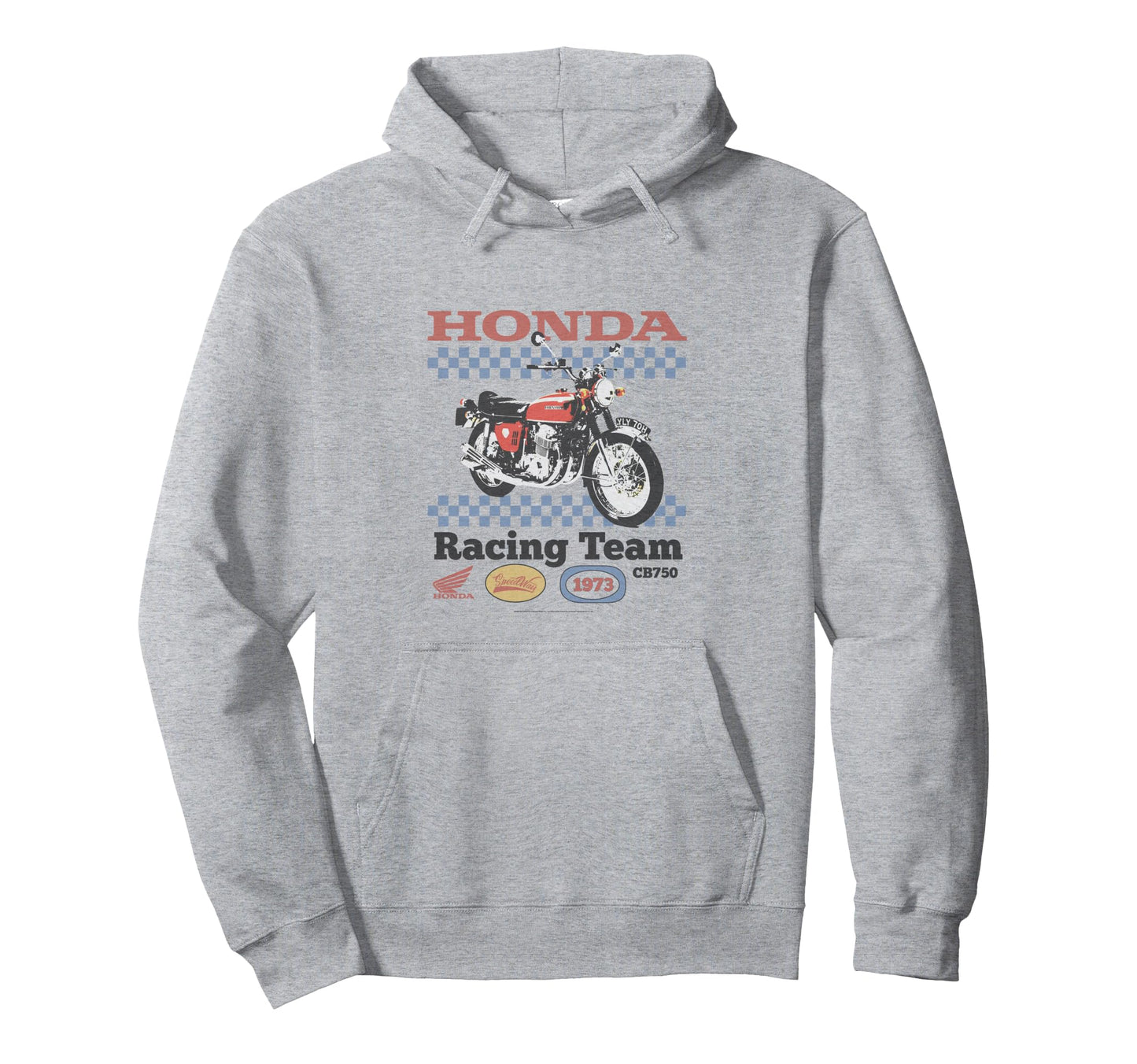 Honda Powersports Cb750 Racing Team Hoodie - Minimalist Print for Adults - T-Shirt, Sweatshirt, Hoodie