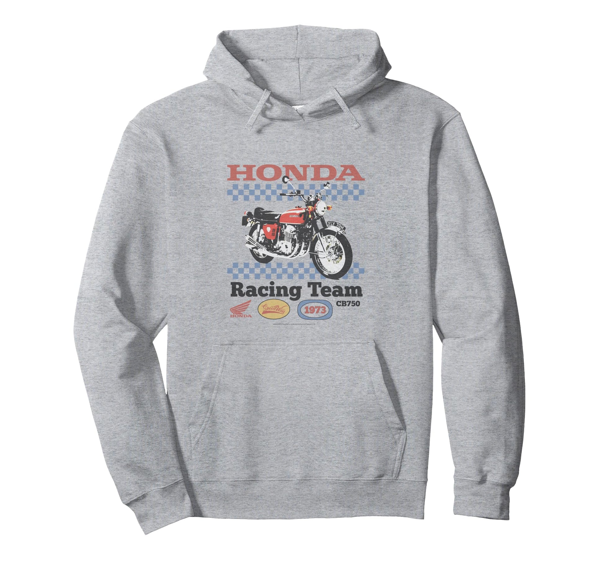 Honda Powersports Cb750 Racing Team Hoodie - Minimalist Print for Adults - T-Shirt, Sweatshirt, Hoodie