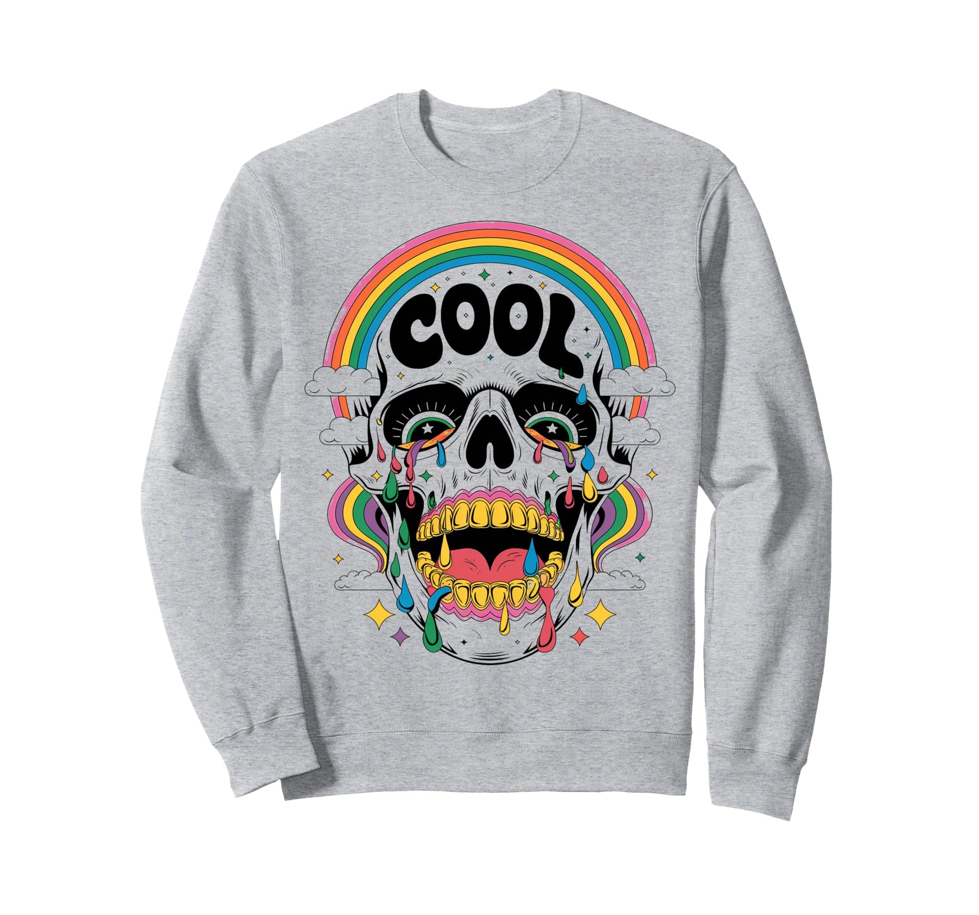 Gothic Mens Womens Tops Skeleton Sweatshirt - Fun Novelty Design Unisex - T-Shirt, Sweatshirt, Hoodie