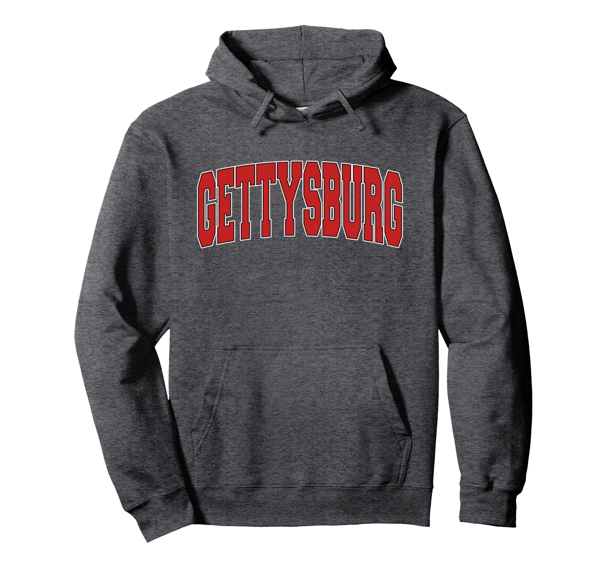 Gettysburg Pa Pennsylvania Varsity Usa Hoodie - Graphic Print Men Women - T-Shirt, Sweatshirt, Hoodie