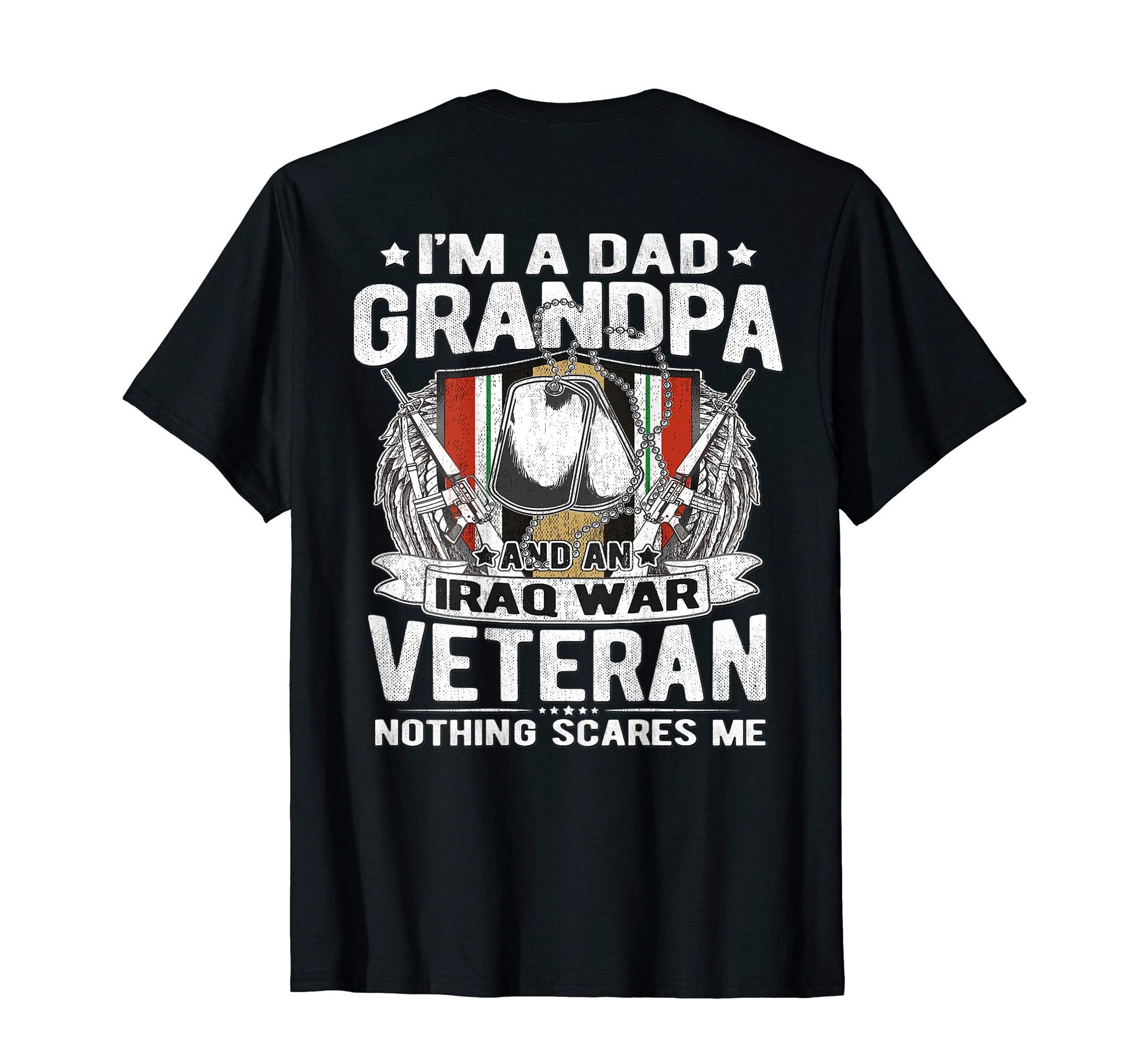 Mens Im Dad Grandpa And Iraq War T-Shirt - Aesthetic Graphic Men Women - T-Shirt, Sweatshirt, Hoodie