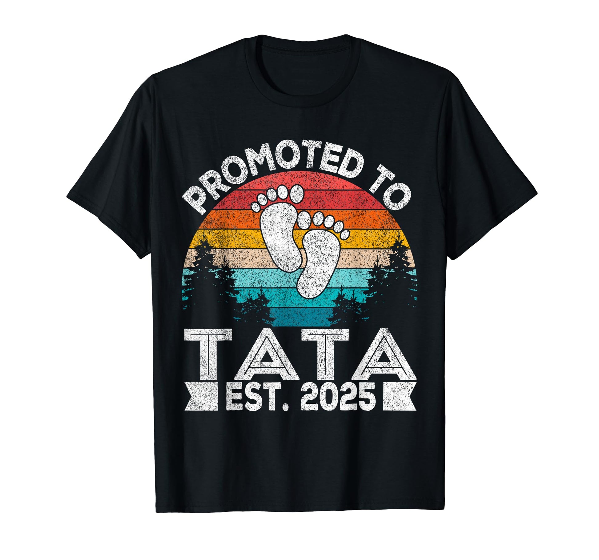 Promoted To Tata Est 2025 Mexican T-Shirt - Minimalist Print for Adults - T-Shirt, Sweatshirt, Hoodie