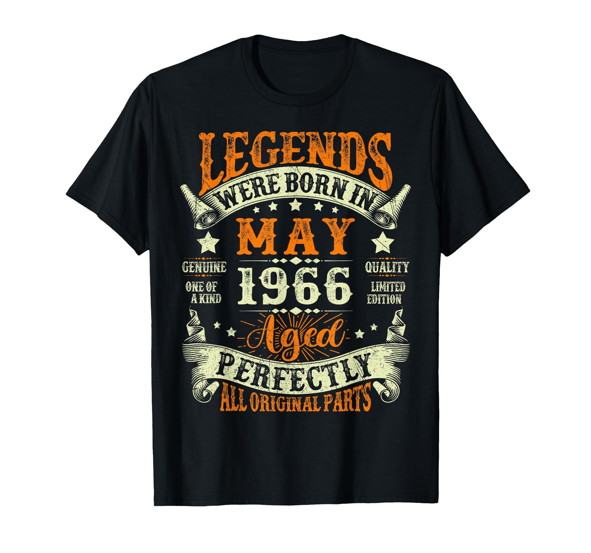 Legends Were Born May 1966 60Th T-Shirt - Streetwear Style Men Women - T-Shirt, Sweatshirt, Hoodie