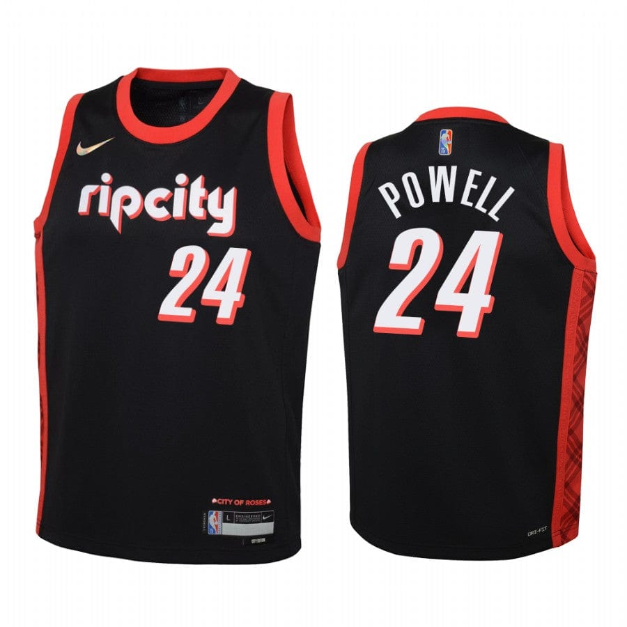 Norman Powell Portland Trailblazers 2021-22 City Edition Jersey basketball jersey product view 1