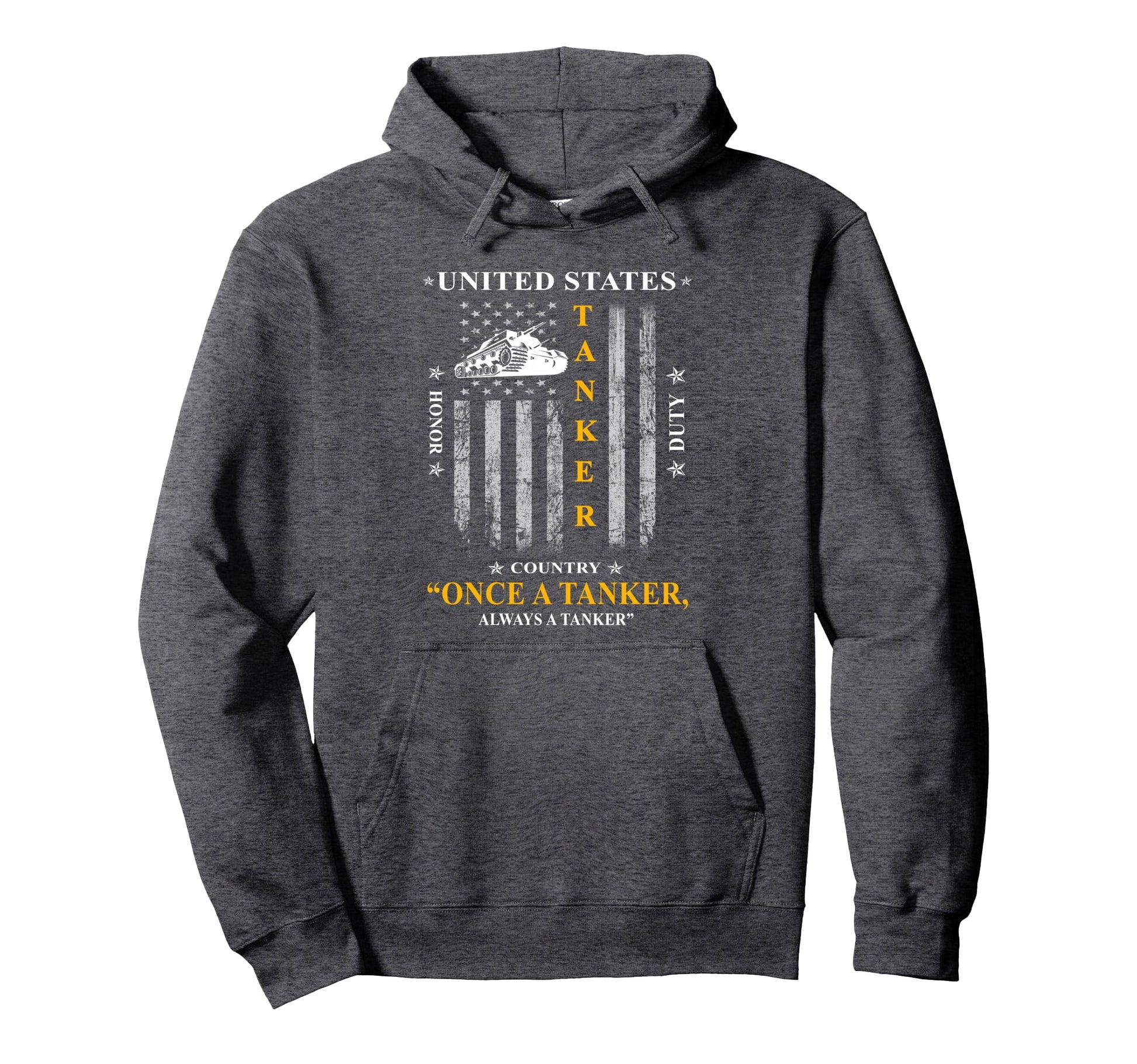 Tanker Once Tanker Always Tanker Hoodie - Minimalist Print Men Women - T-Shirt, Sweatshirt, Hoodie