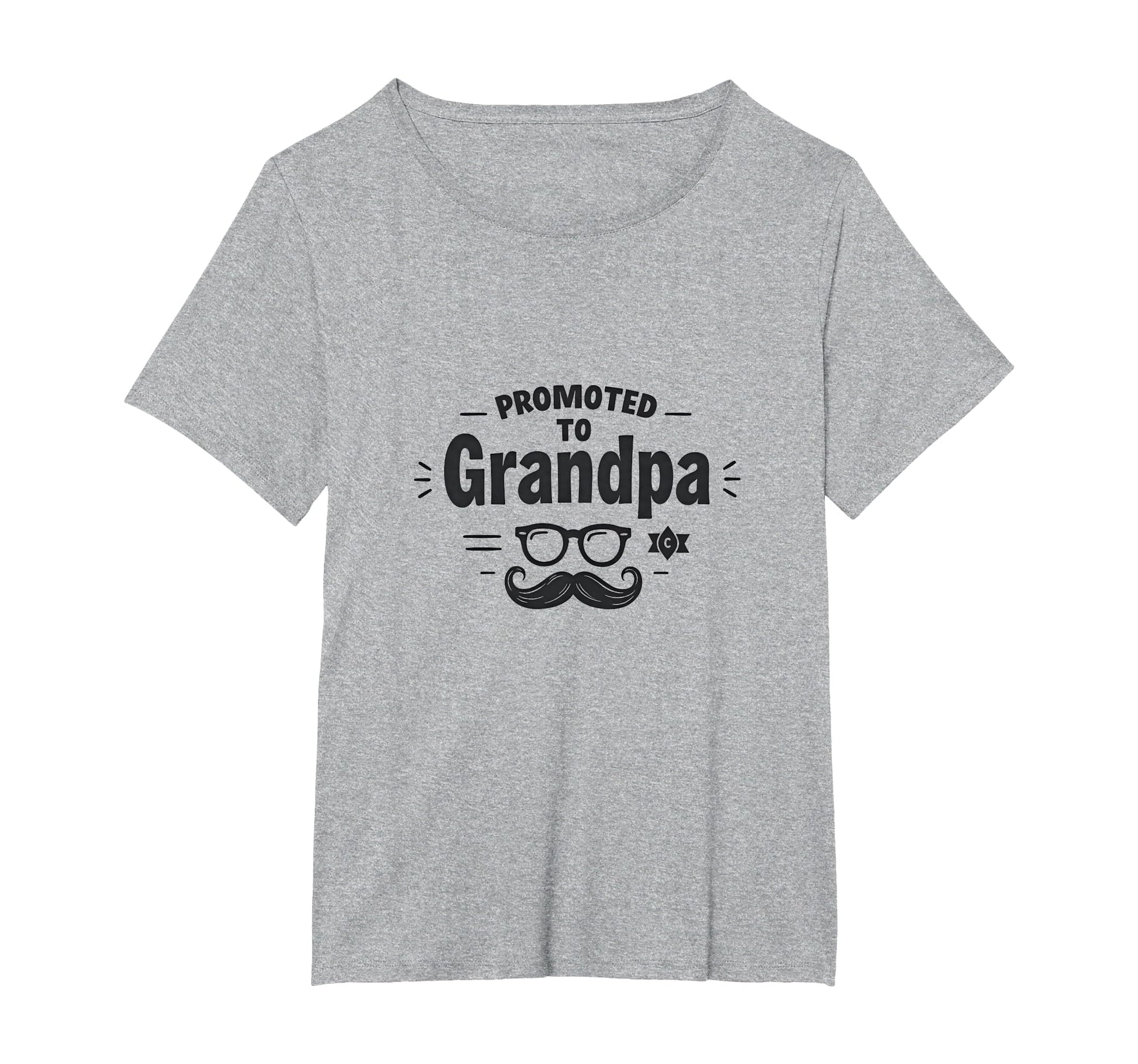 Promoted To Grandpa Funny T-Shirt - Casual Everyday Wear Men Women - T-Shirt, Sweatshirt, Hoodie