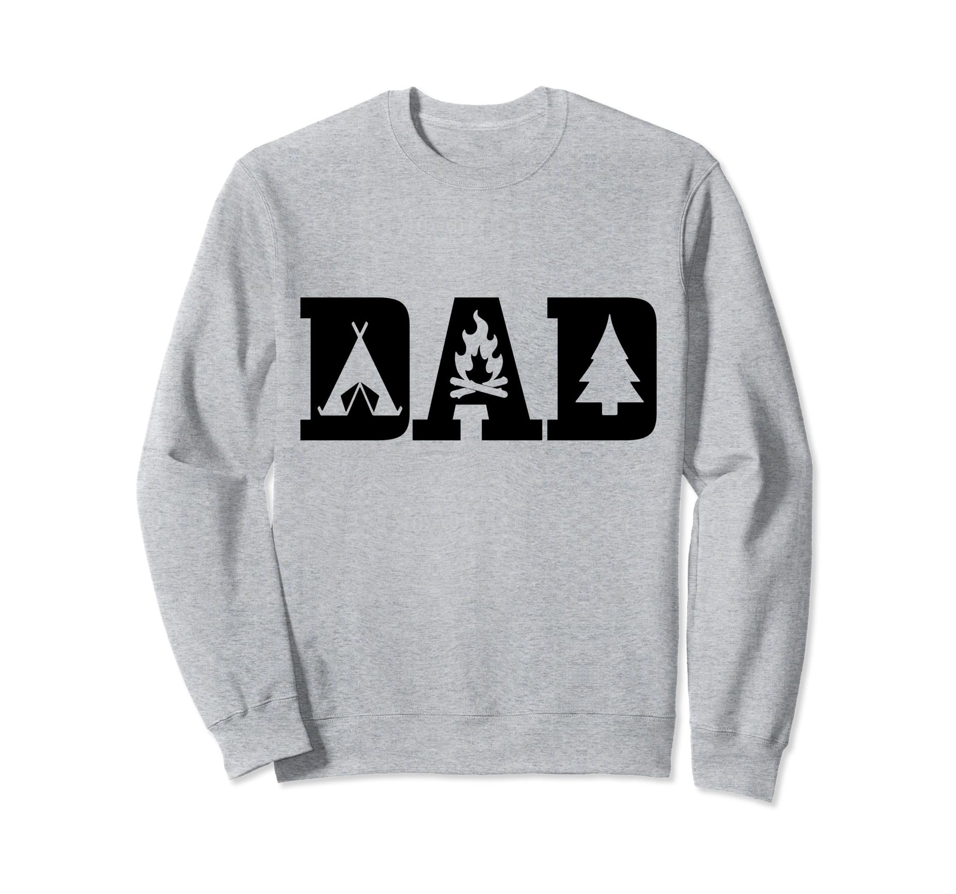 Camping Dad Outdoor Hiking Nature Sweatshirt - Novelty Apparel for Adults - T-Shirt, Sweatshirt, Hoodie