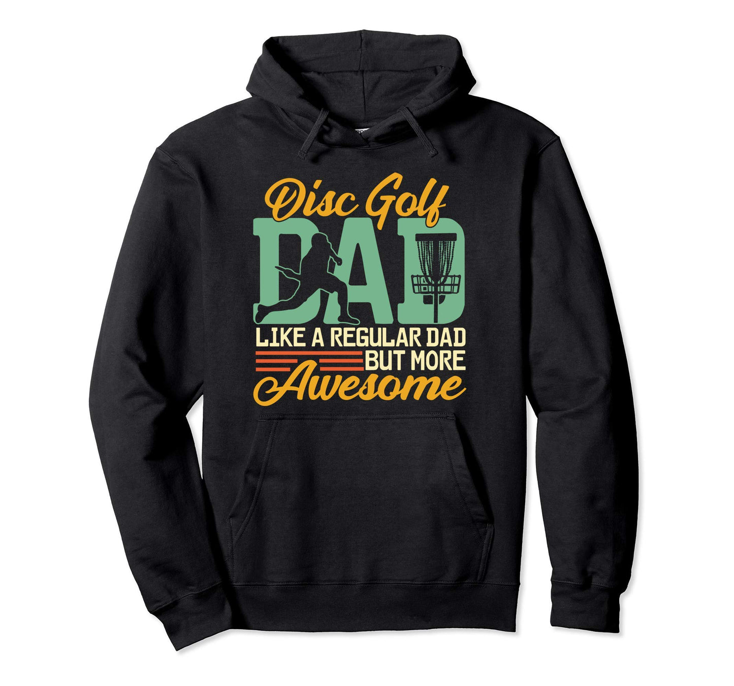 Disc Golf Accessories And Fathers Day Hoodie - Minimalist Print for Adults - T-Shirt, Sweatshirt, Hoodie
