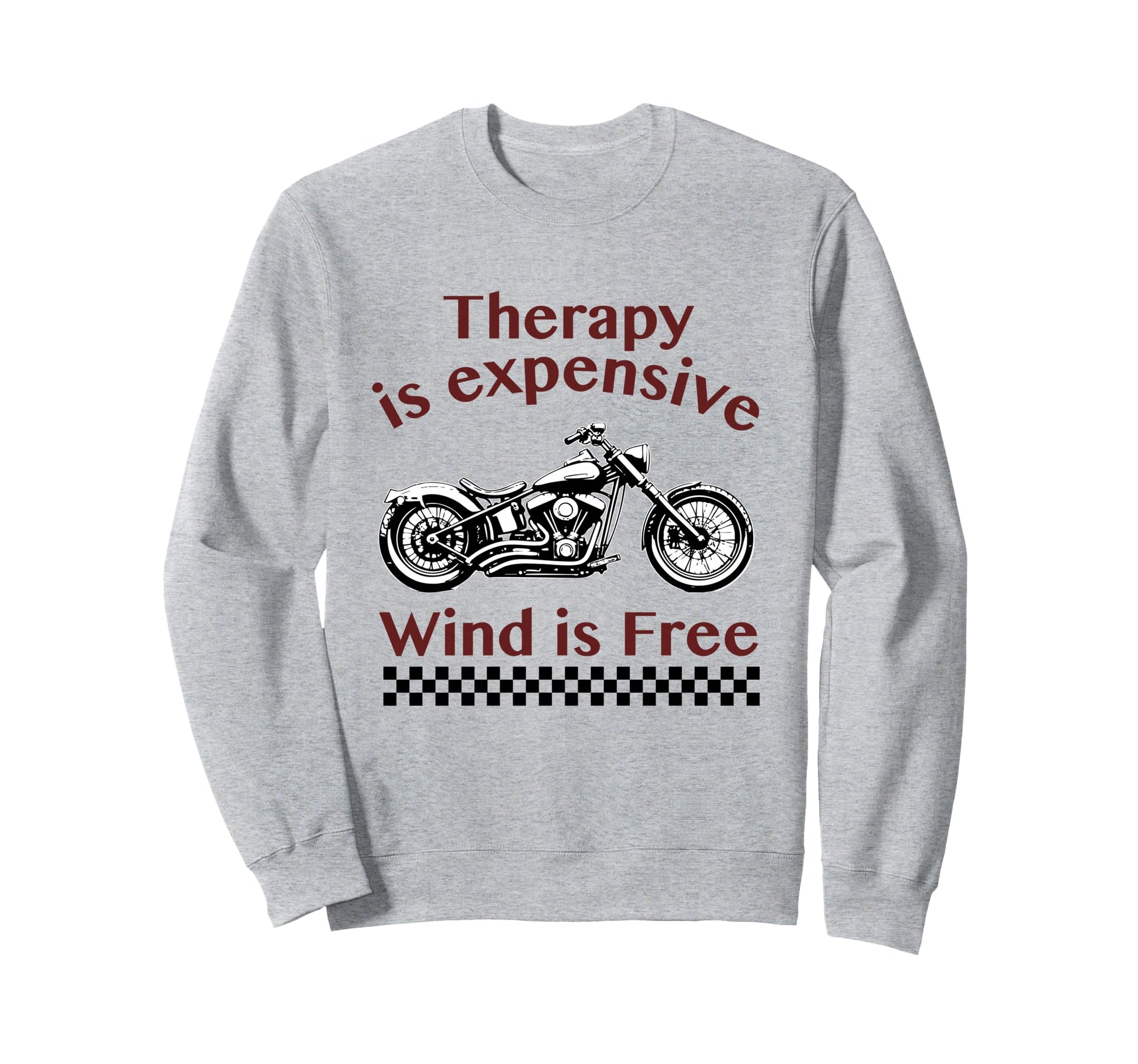 Therapy Is Expensive Wind Is Free Sweatshirt - Trendy Graphic for Adults - T-Shirt, Sweatshirt, Hoodie