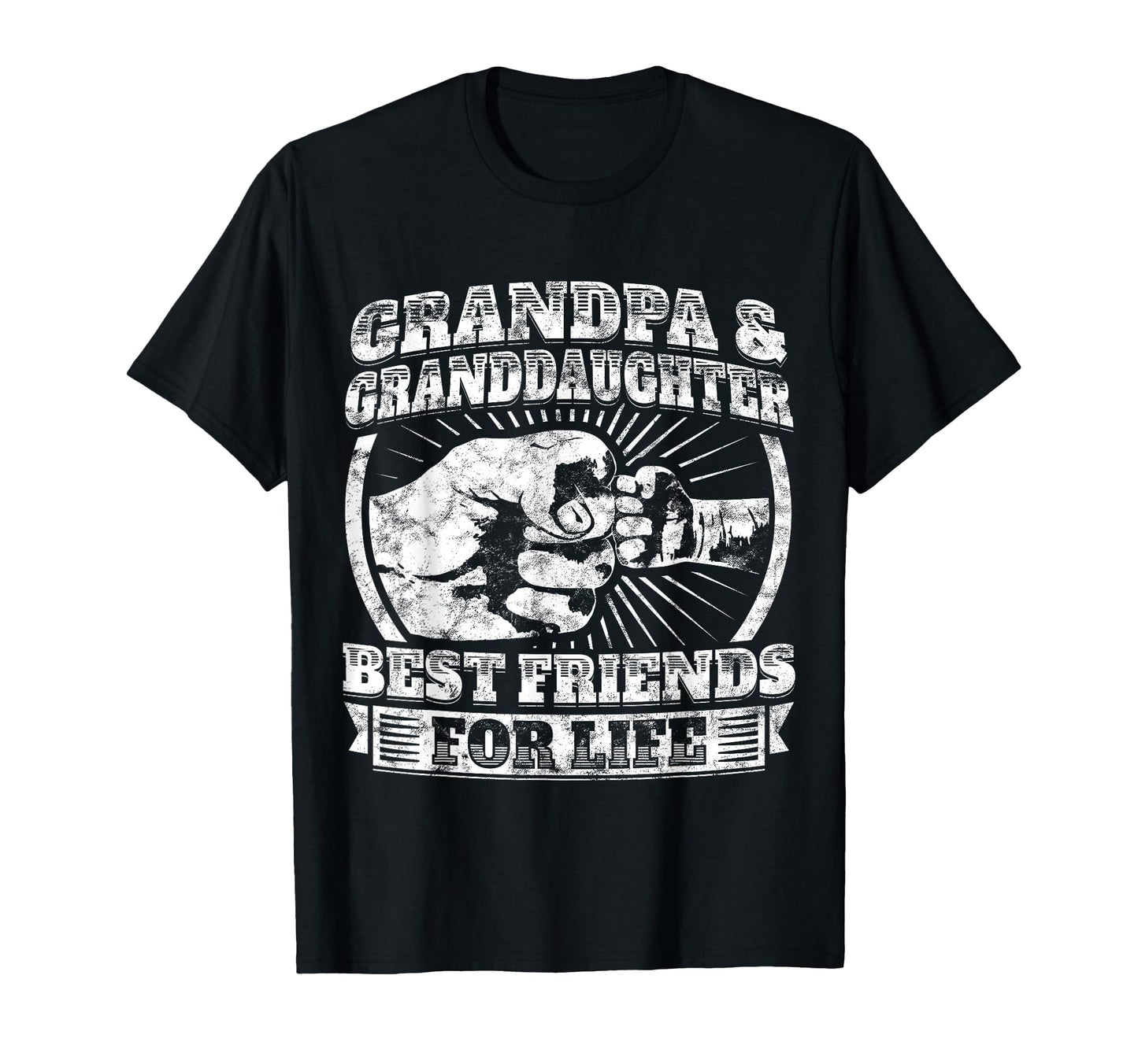 Grandpa Granddaughter Gift Family T-Shirt - Graphic Print for Adults - T-Shirt, Sweatshirt, Hoodie