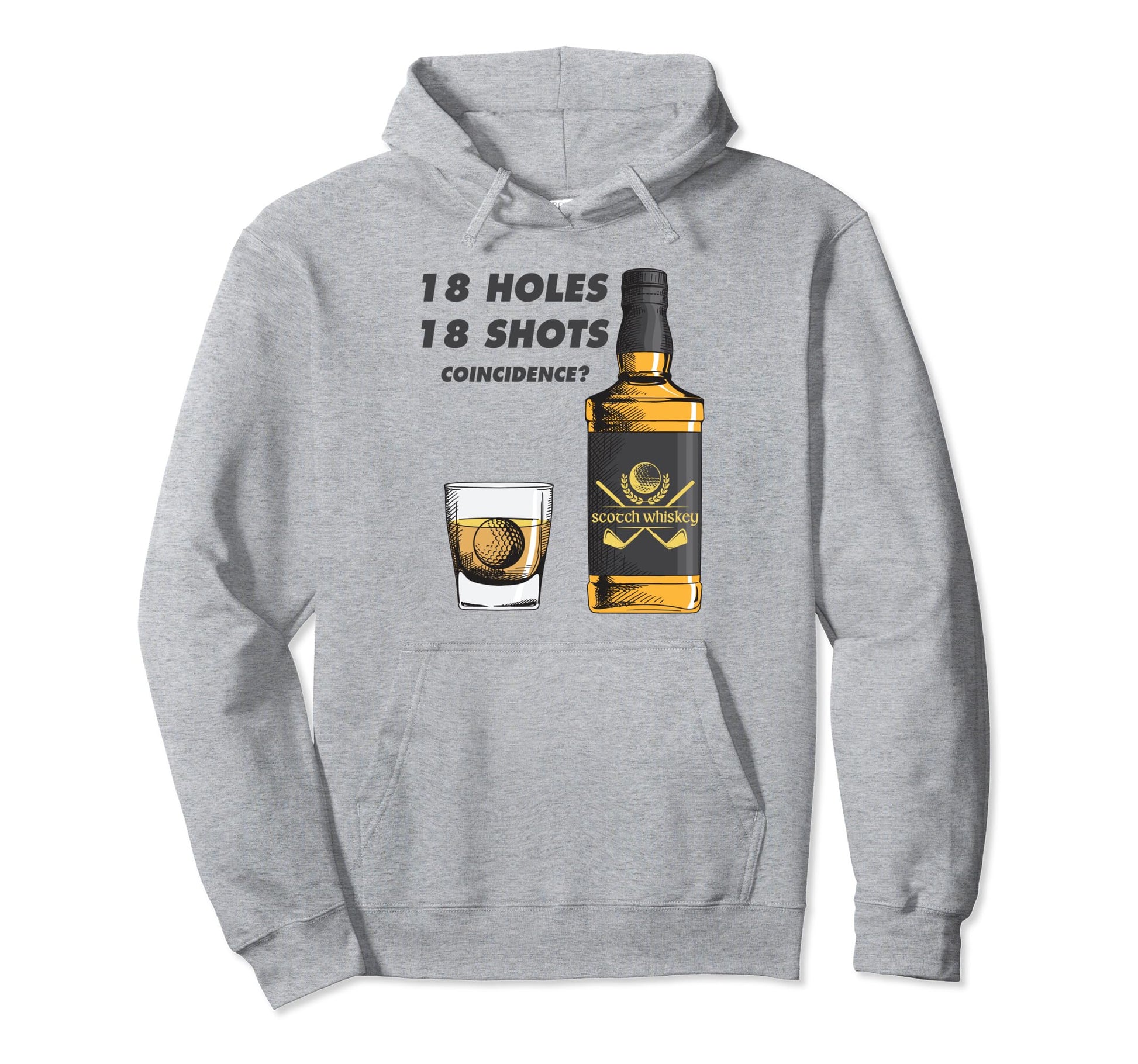 Mens Golf Fathers Day Dad Birthday Hoodie - Casual Everyday Wear Men Women - T-Shirt, Sweatshirt, Hoodie