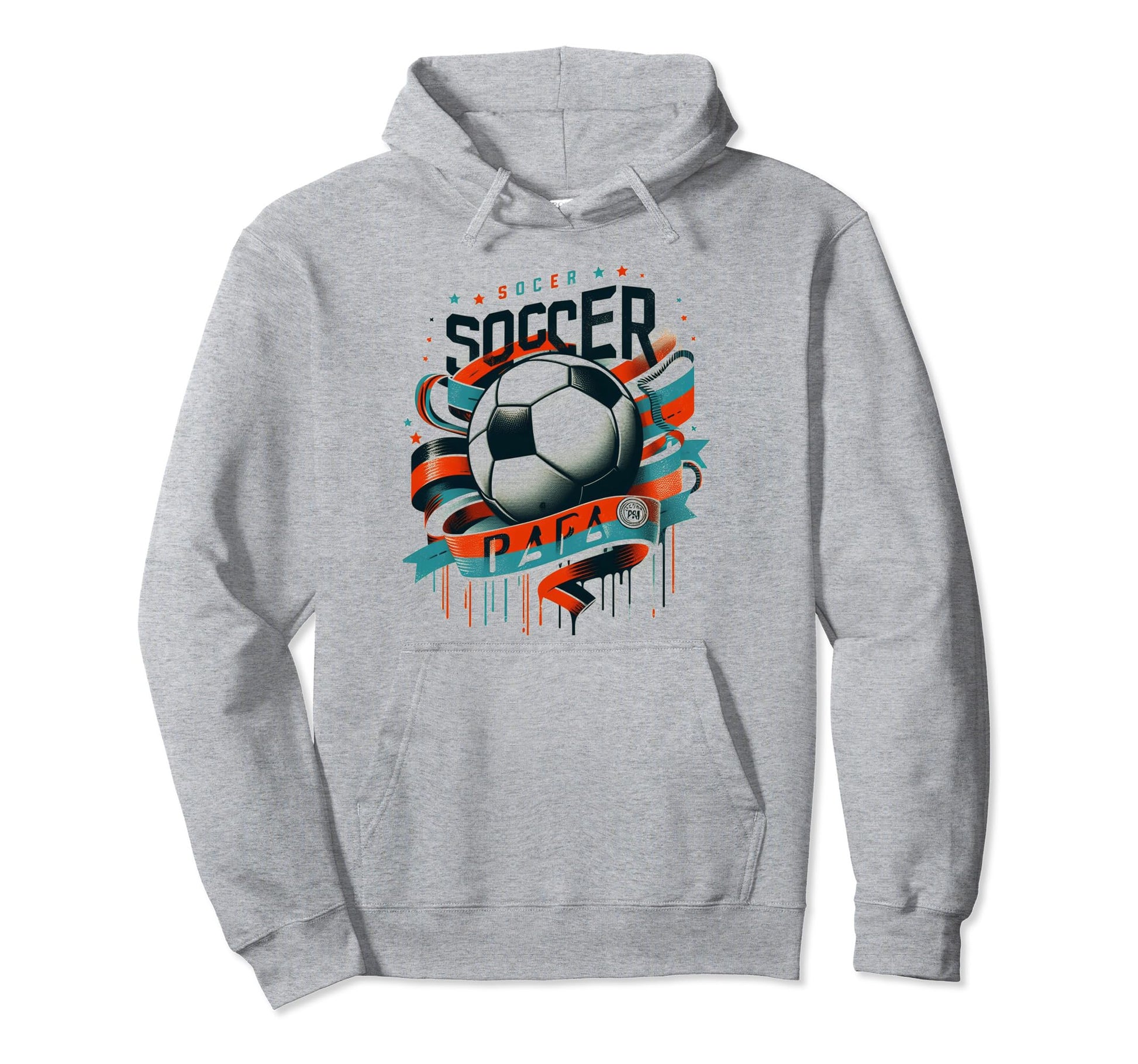 Soccer Papa Family Matching Dad Hoodie - Streetwear Style Men Women - T-Shirt, Sweatshirt, Hoodie