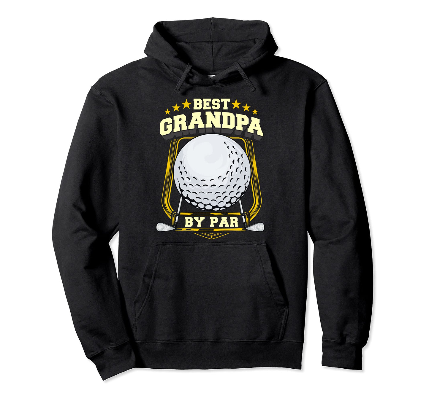 Best Grandpa Par Golf Papa Grandfather Hoodie - Trendy Graphic Men Women - T-Shirt, Sweatshirt, Hoodie
