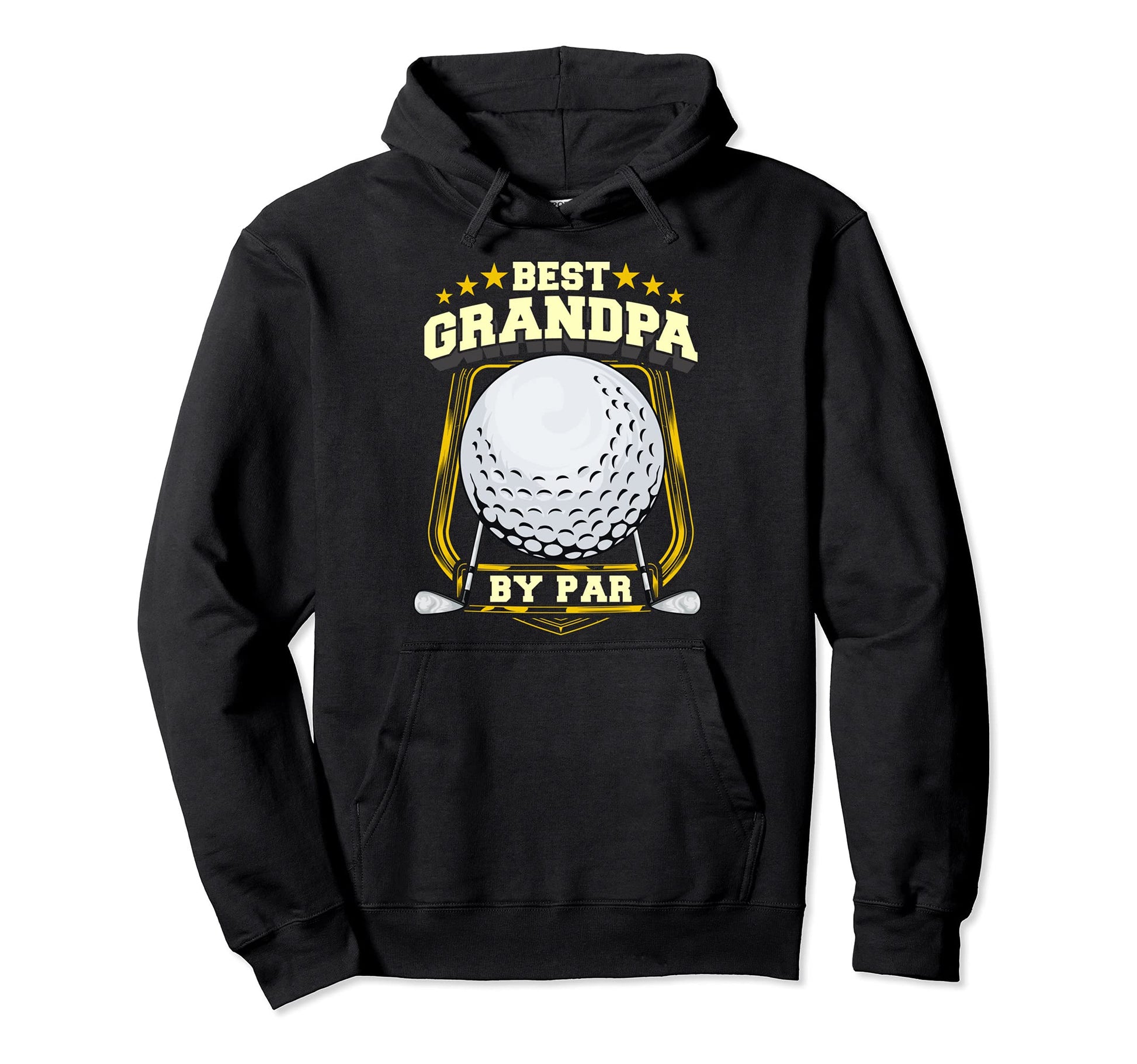 Best Grandpa Par Golf Papa Grandfather Hoodie - Trendy Graphic Men Women - T-Shirt, Sweatshirt, Hoodie