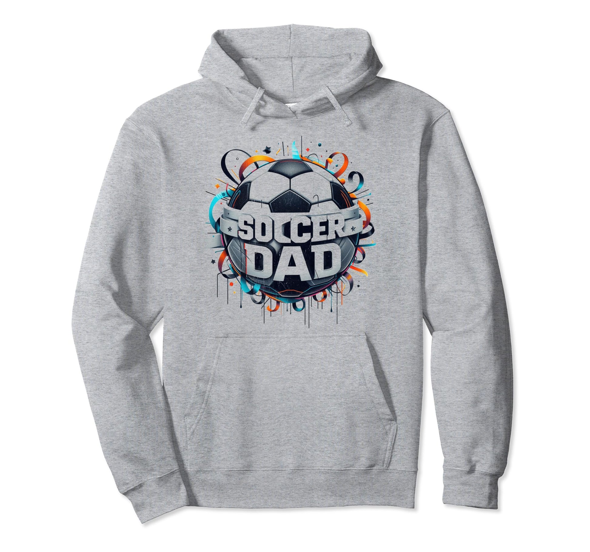 Soccer Dad Family Matching Dad Fathers Hoodie - Novelty Apparel for Adults - T-Shirt, Sweatshirt, Hoodie