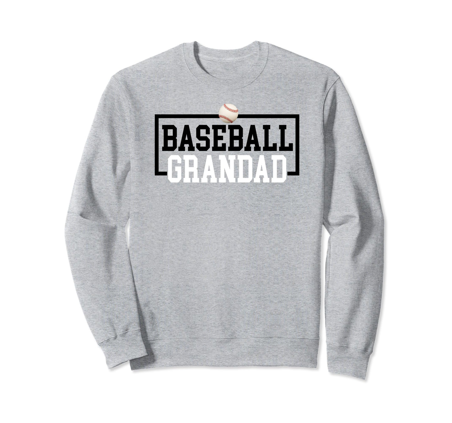 Baseball Grandad Baseball Dad Sweatshirt - Aesthetic Graphic Unisex - T-Shirt, Sweatshirt, Hoodie