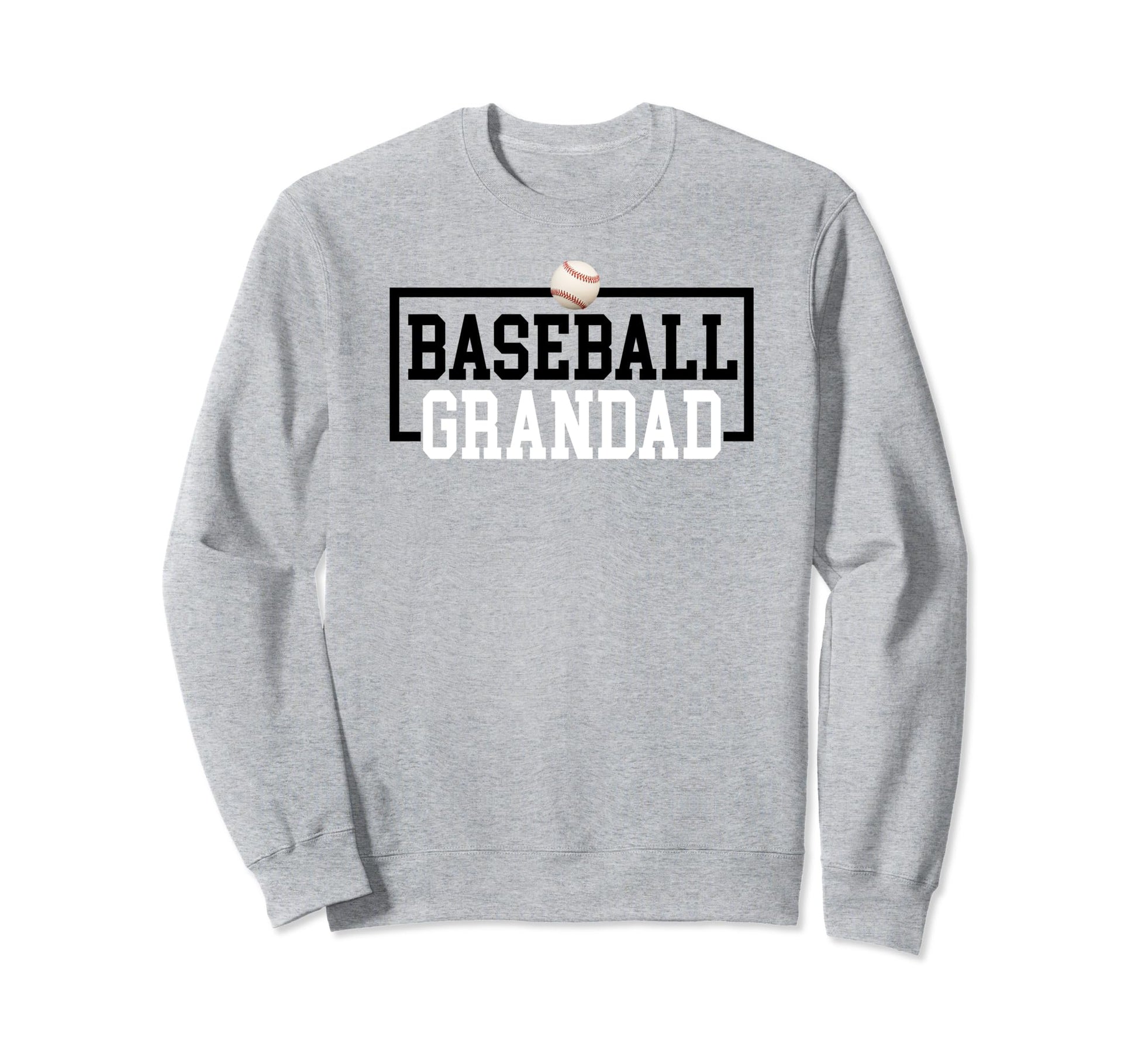Baseball Grandad Baseball Dad Sweatshirt - Aesthetic Graphic Unisex - T-Shirt, Sweatshirt, Hoodie