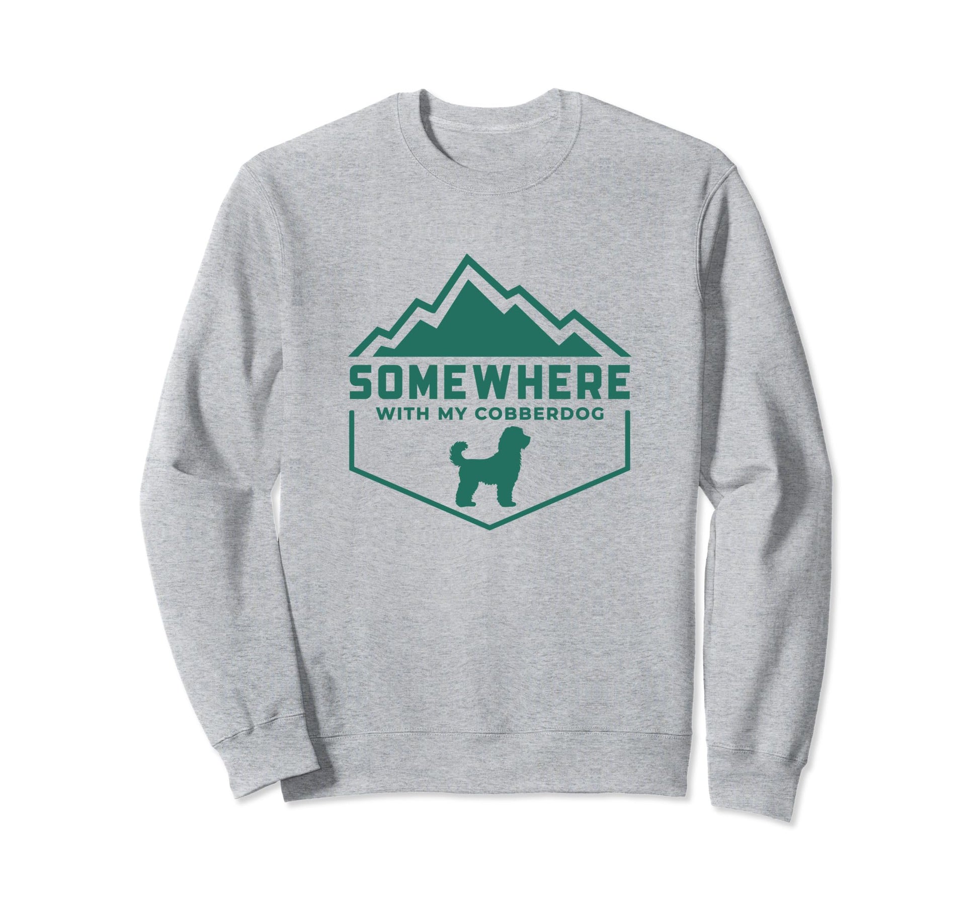 Somewhere My Australian Cobberdog Sweatshirt - Minimalist Print Men Women - T-Shirt, Sweatshirt, Hoodie