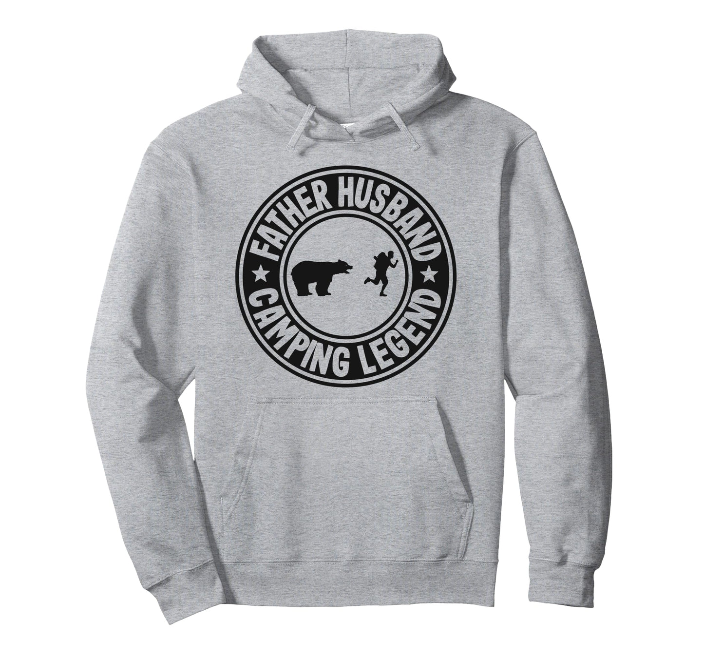 Father Husband Camping Legend Rv Hoodie - Custom Art Print Men Women - T-Shirt, Sweatshirt, Hoodie