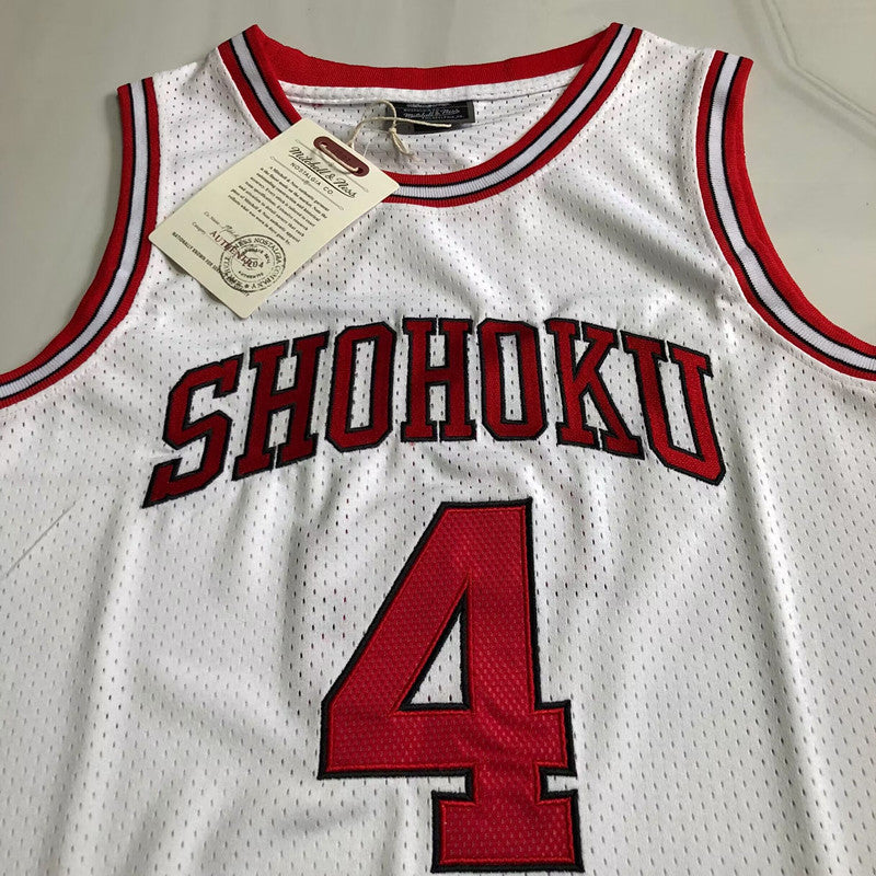 Slam Dunk Takenori Construction White 4 MN basketball jersey product view 2
